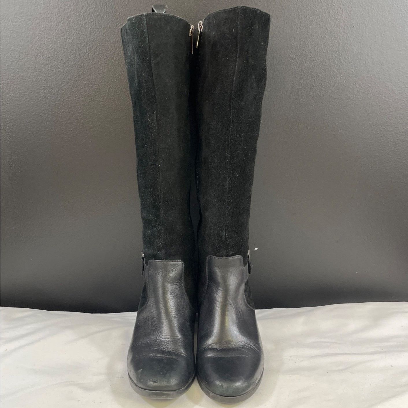 Anne Klein Anne Klein Joetta Women's Black Riding Boots/Knee High Size Size US 6 / IT 36 - 2 Thumbnail