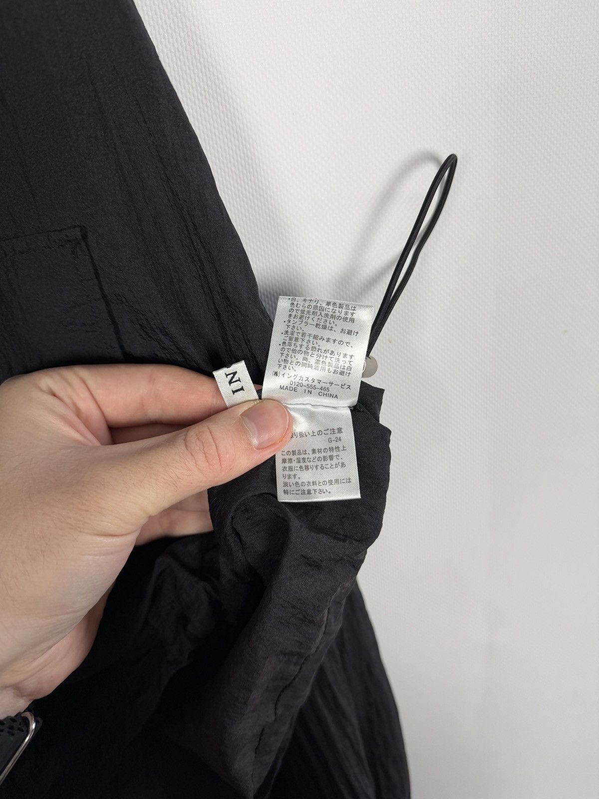 Other INGNI Full Zip Cropped Oversized Nylon Jacket Black Size M Size M / US 6-8 / IT 42-44 - 9 Thumbnail