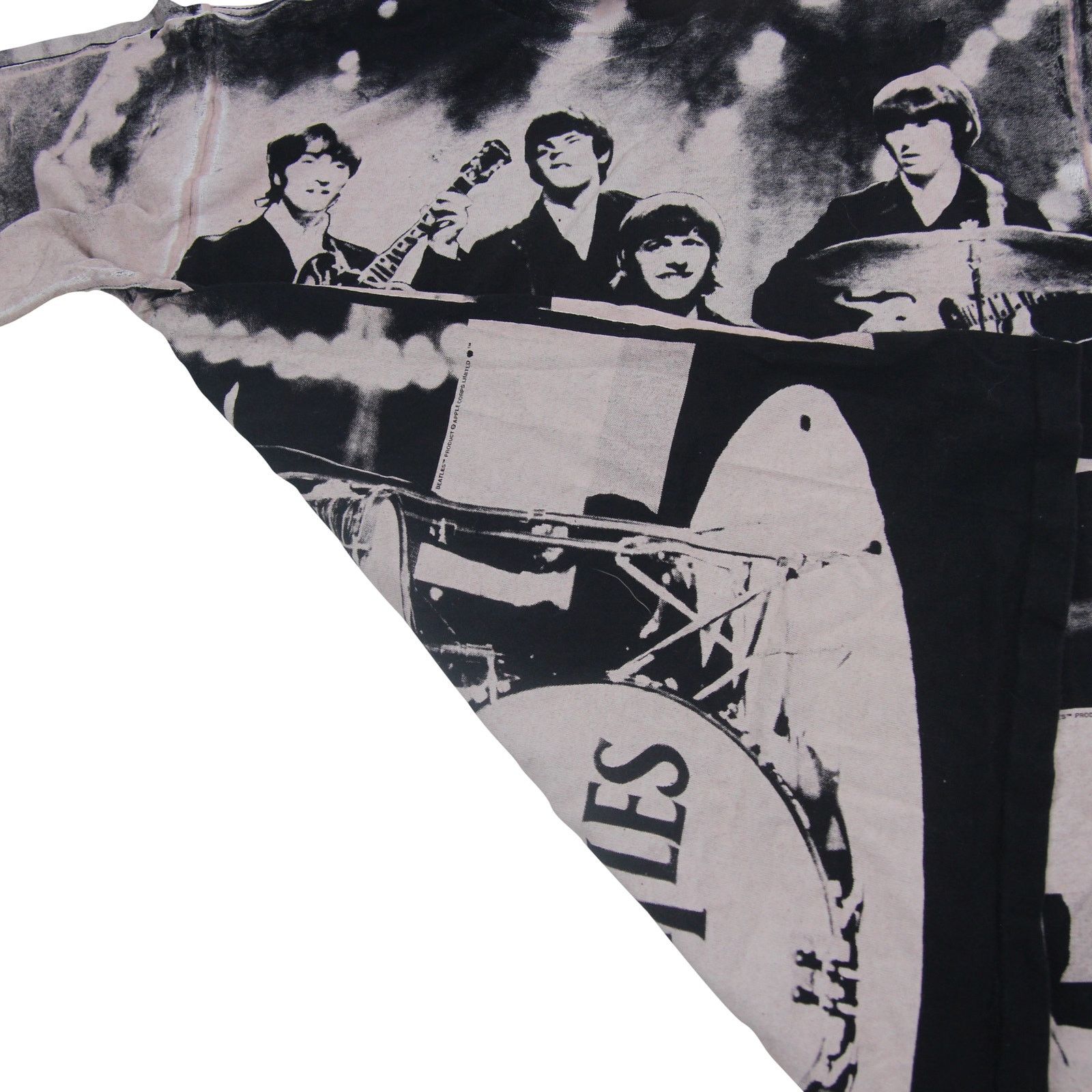 Band Tees × Vintage Vintage The Beatles Allover Print Graphic T Shirt Size US L / EU 52-54 / 3 - 9 Thumbnail