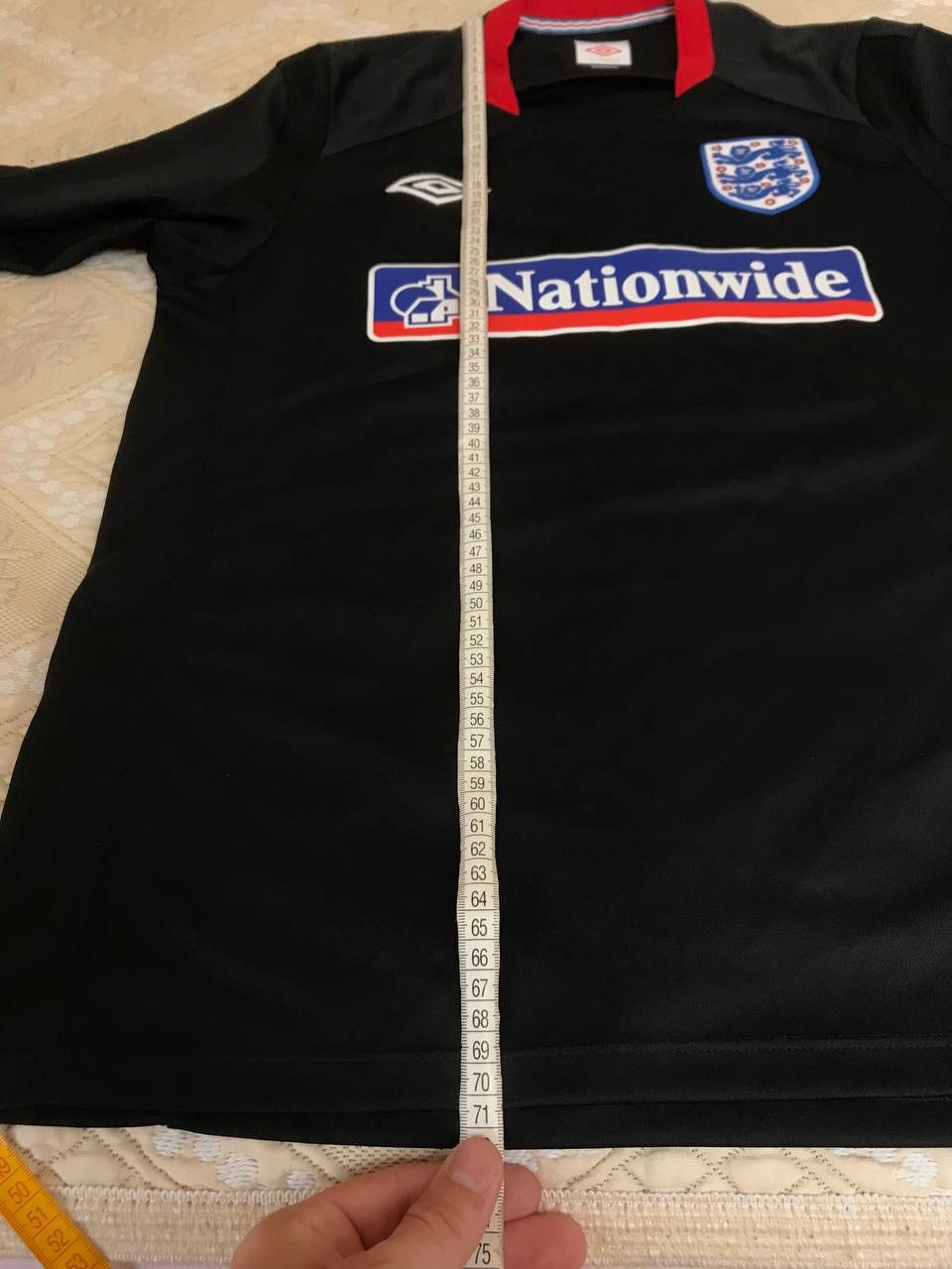 Umbro 🔥 Umbro England 2010 2011 Training Jersey T Shirt Soccer Size US L / EU 52-54 / 3 - 9 Thumbnail