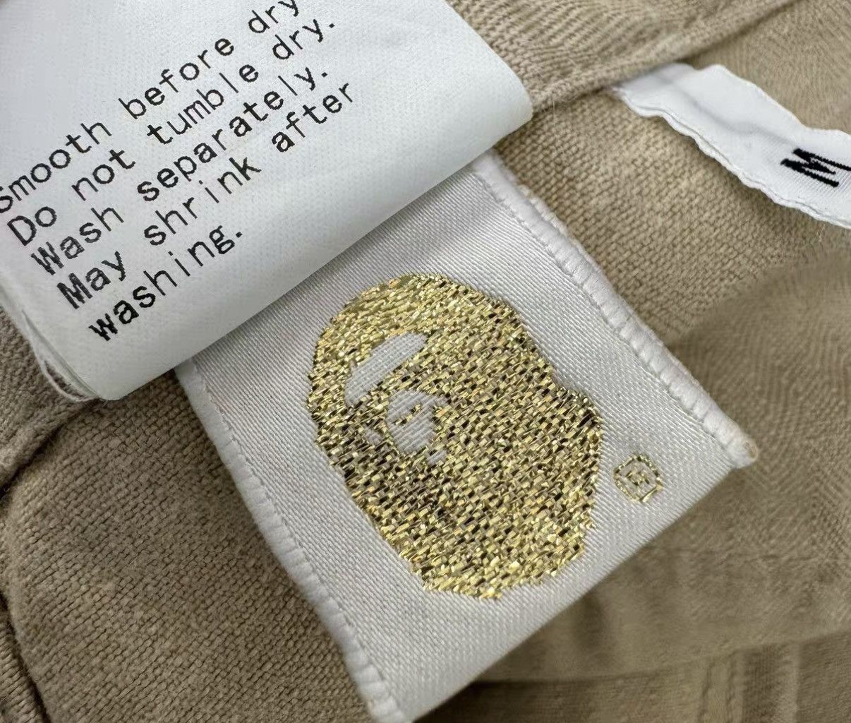 Bape BAPE Herringbone Cargo Pants J16 Size US 34 / EU 50 - 8 Thumbnail