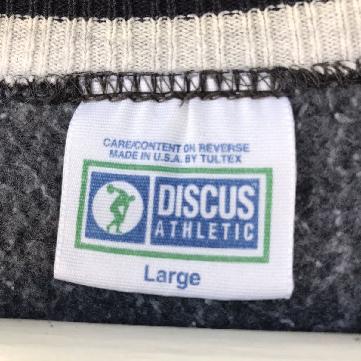 Tultex × Vintage Vintage Discus Athletic crewneck sweatshirt Size US L / EU 52-54 / 3 - 6 Thumbnail