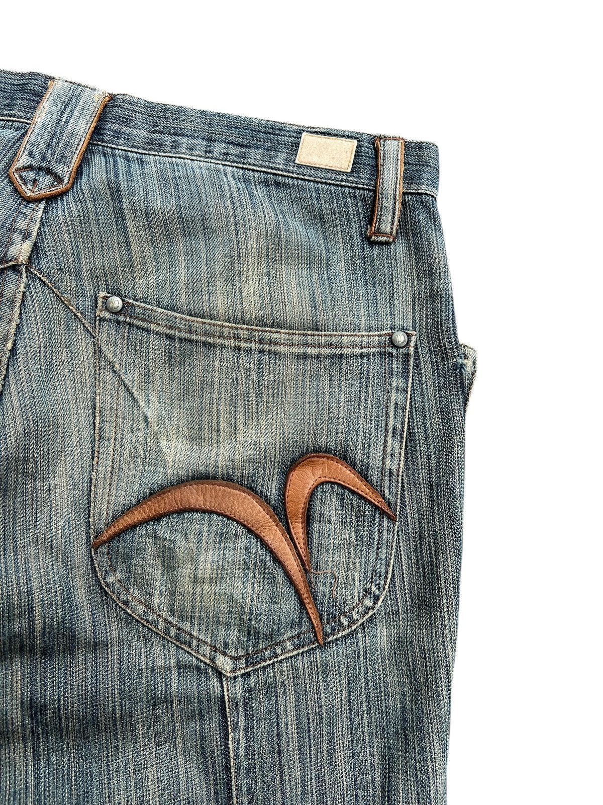 Nicole Club Nicole Club Panelled Denim Light Boot Cut Size US 34 / EU 50 - 9 Thumbnail