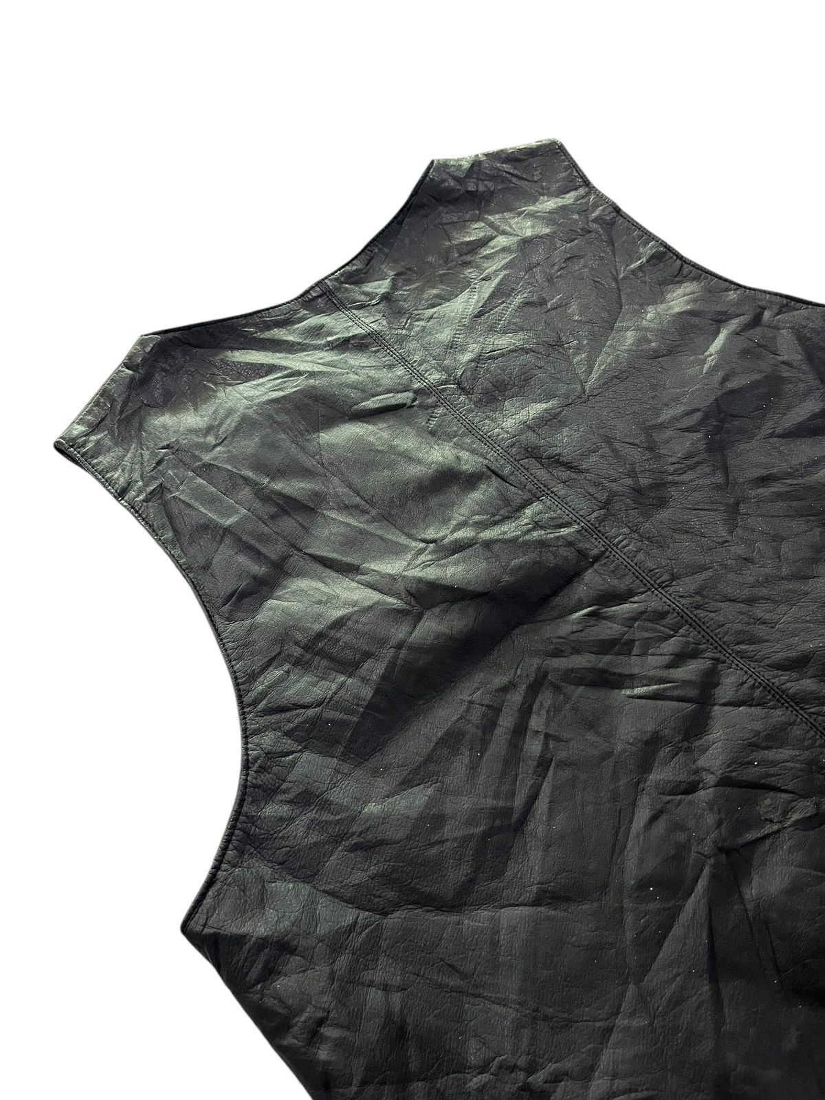If Six Was Nine 🇯🇵 JAPANESE BRAND GENUINE LEATHER VEST Size US L / EU 52-54 / 3 - 6 Thumbnail