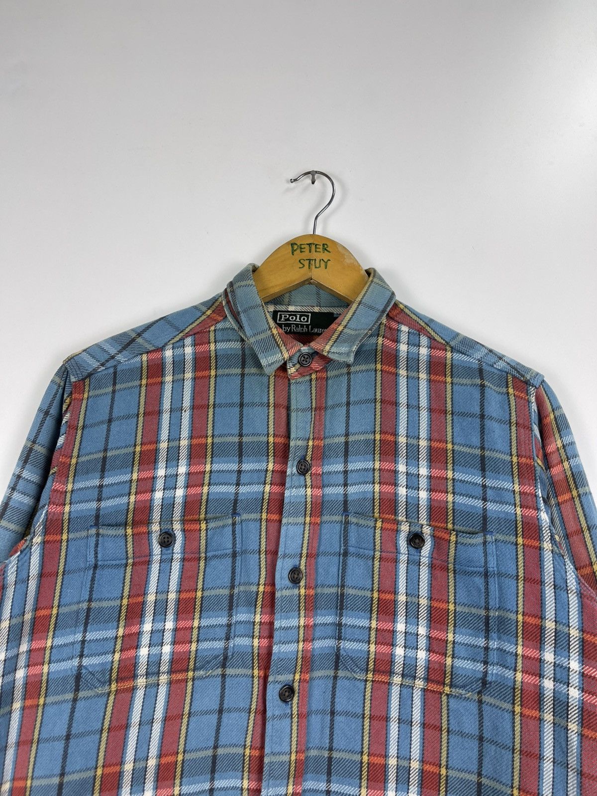 Polo Ralph Lauren Vintage Polo By Ralph Lauren Flannel Size US M / EU 48-50 / 2 - 6 Thumbnail