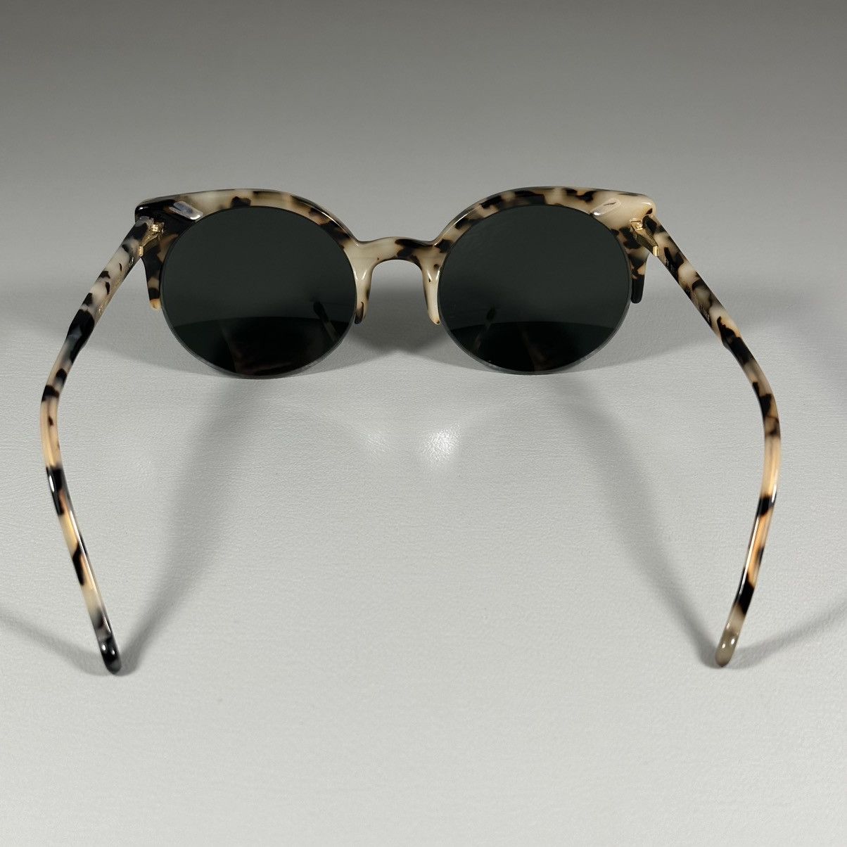 Retrosuperfuture by RETROSUPERFUTURE 285/3A Lucia Cat Eye Round Sunglasses Size ONE SIZE - 4 Thumbnail