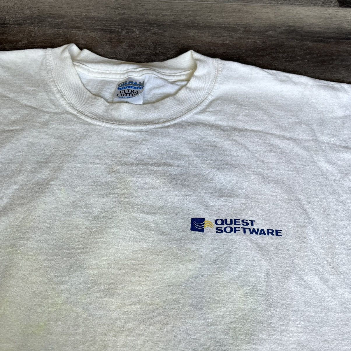 Microsoft Vintage 2000s Toad Dev Team Quest Software Computer Logo Tee Size US XL / EU 56 / 4 - 3 Thumbnail