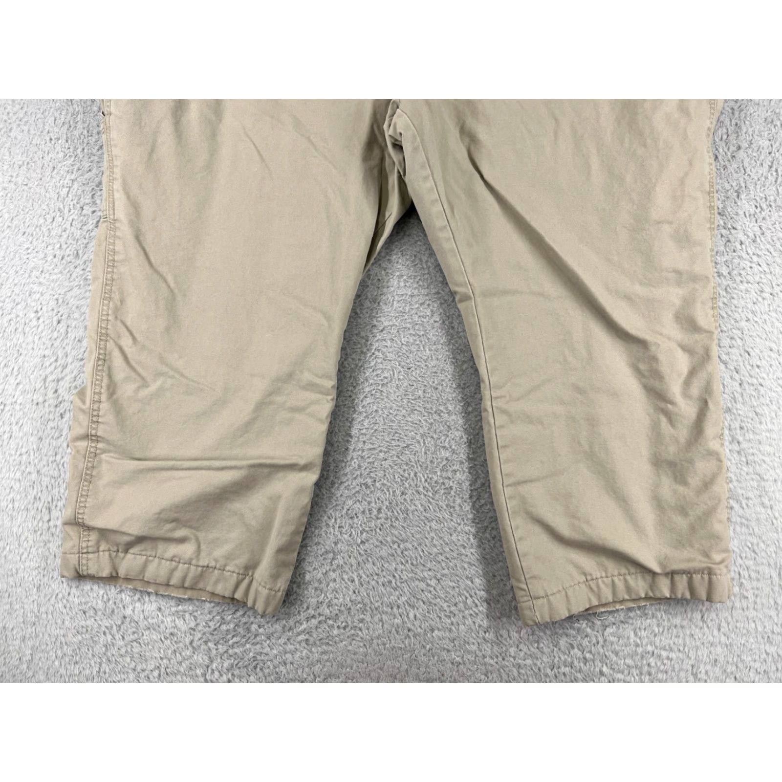 Vintage RedHead Pants Men Khaki 48x24 Cotton Canvas Flat Front Regular Regular Beige Adjustable? Size US 32 / EU 48 - 5 Thumbnail