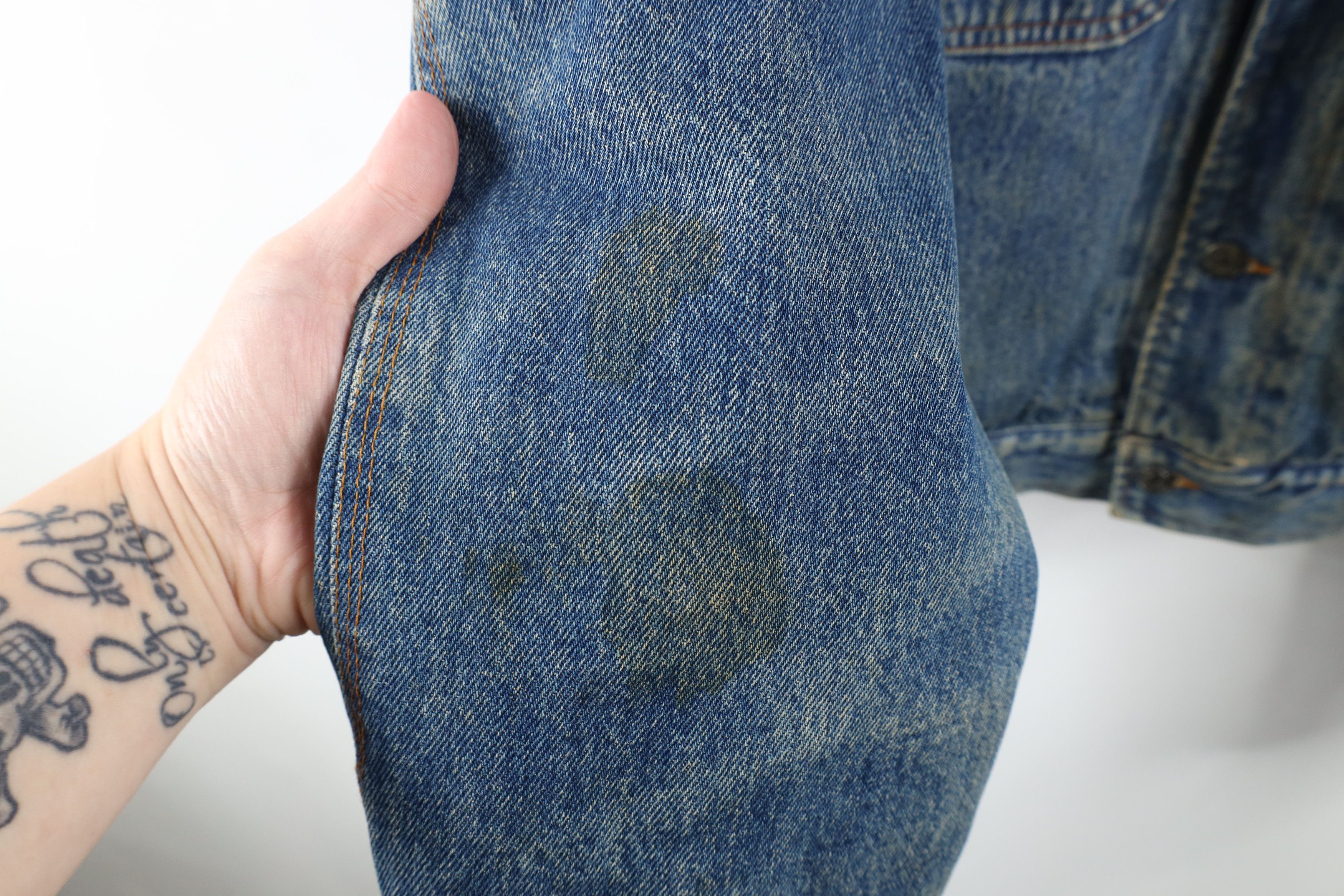 Ralph Lauren × Vintage Vintage 90s Ralph Lauren Dungarees Denim Trucker Jacket Size US XL / EU 56 / 4 - 5 Thumbnail