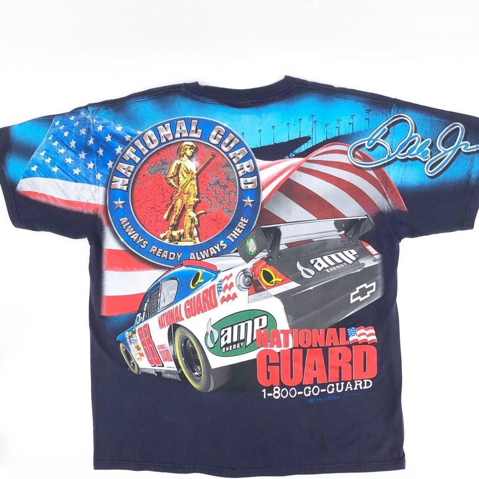 Chase Authentics × Vintage Dale Earnhardt Jr 88 AOP all over print tshirt Y2K vintage Size US XL / EU 56 / 4 - 4 Thumbnail