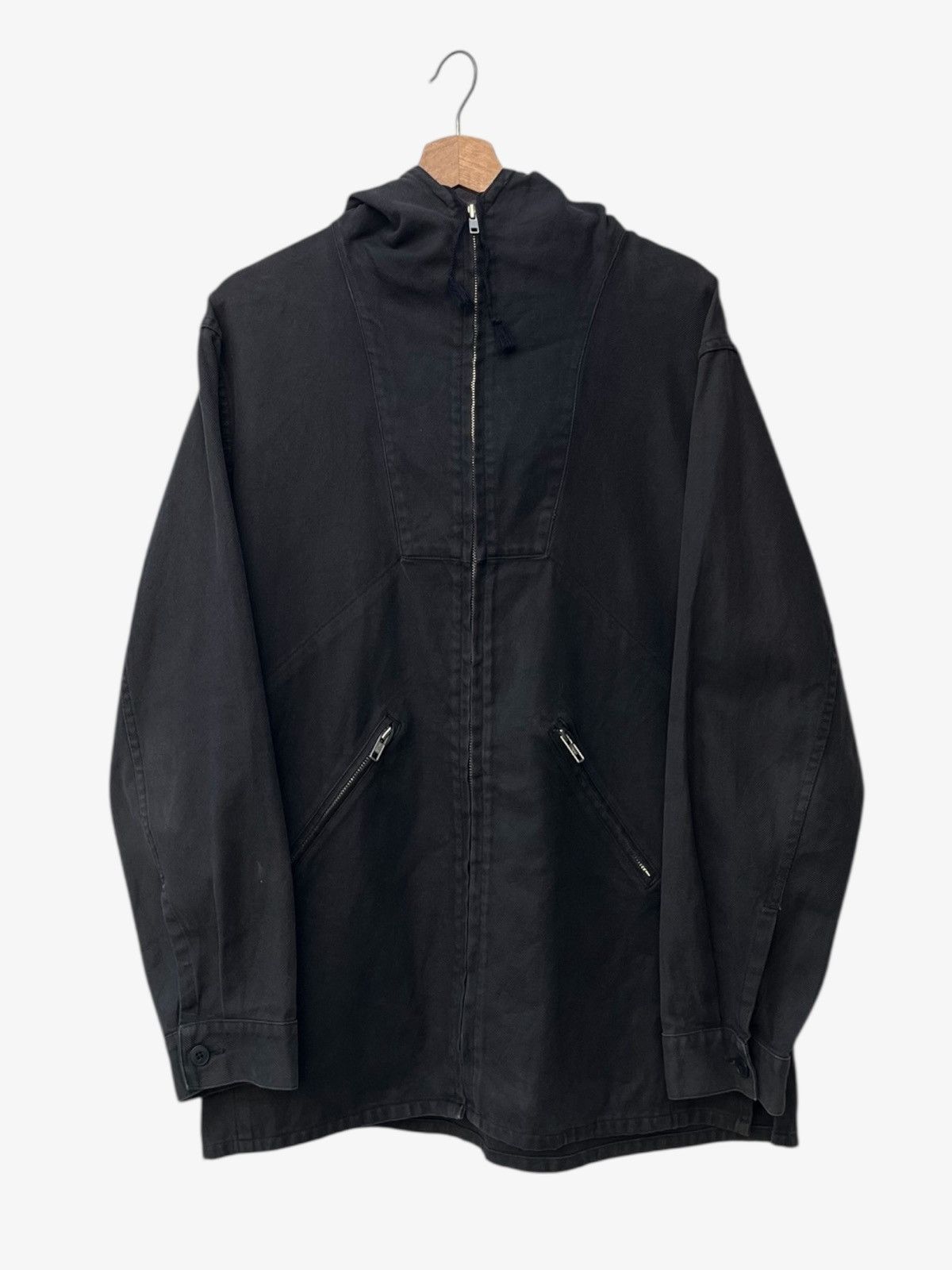 agnes b. Vintage agnes b. Cotton Hoodie Jacket Made in France Size US S / EU 44-46 / 1 - 1 Thumbnail