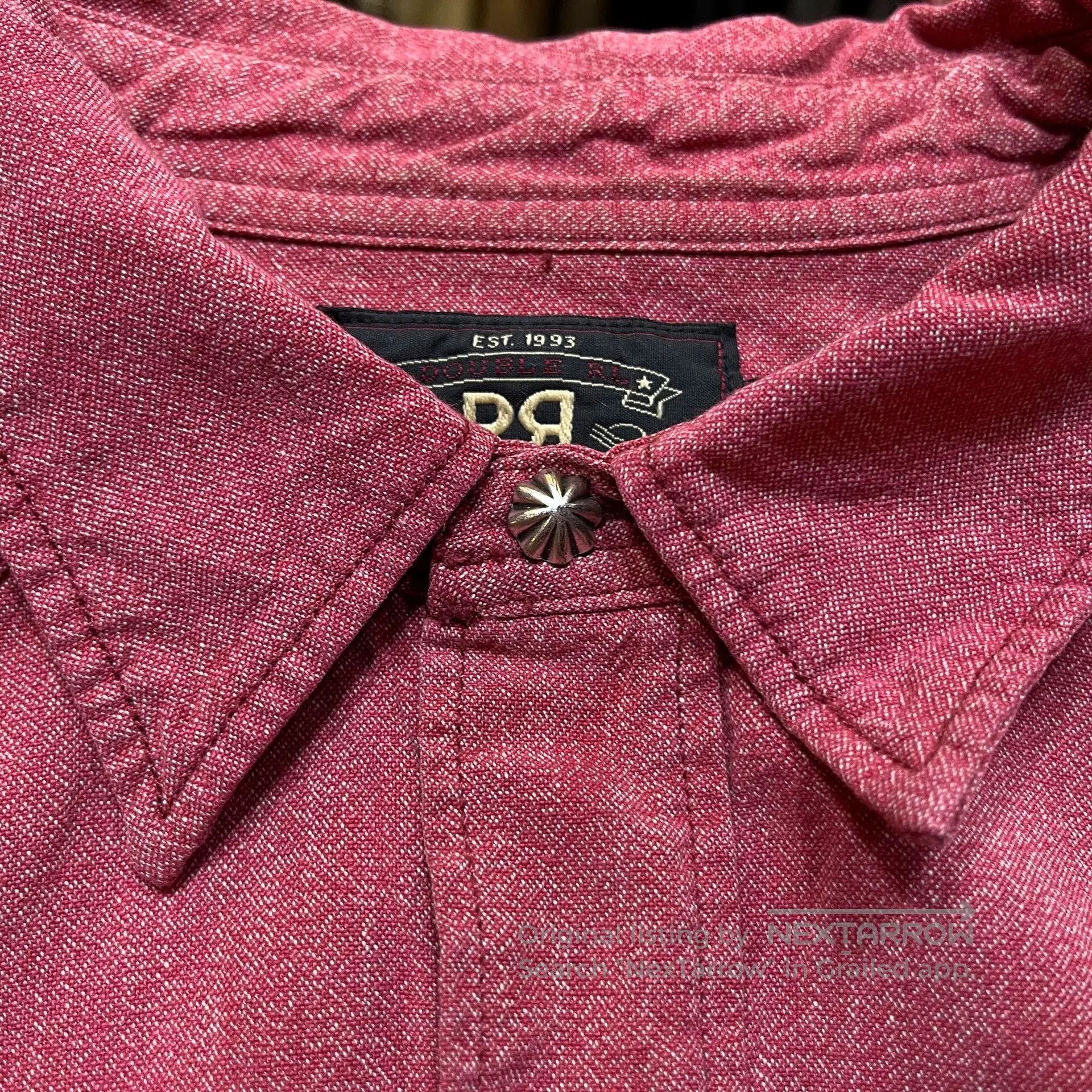 RRL Ralph Lauren Double RL Ralph Lauren Western Shirt. Size US M / EU 48-50 / 2 - 4 Thumbnail