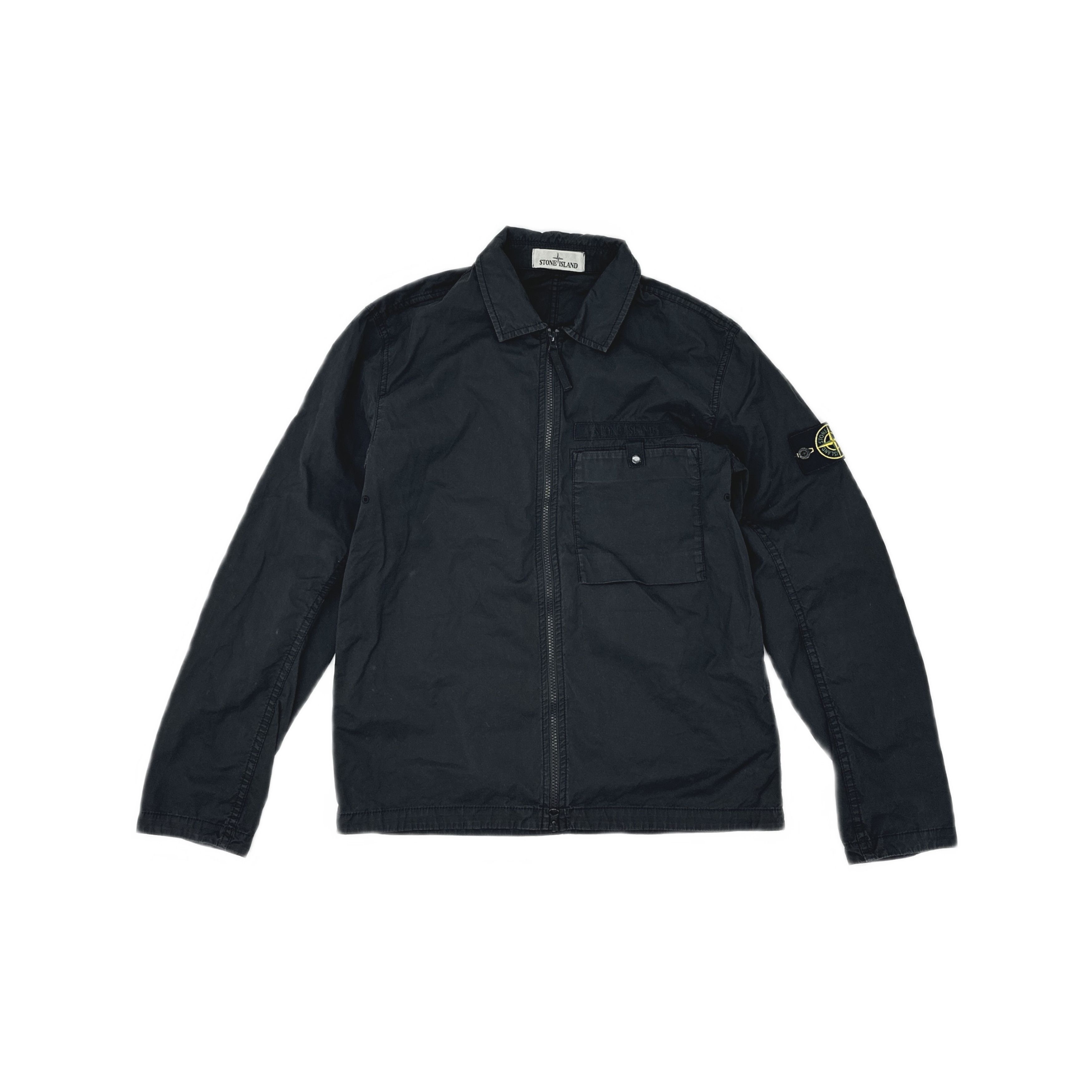 Stone Island Stone Island Single Pocket Zip Jacket Black Size S Size US S / EU 44-46 / 1 - 1 Thumbnail