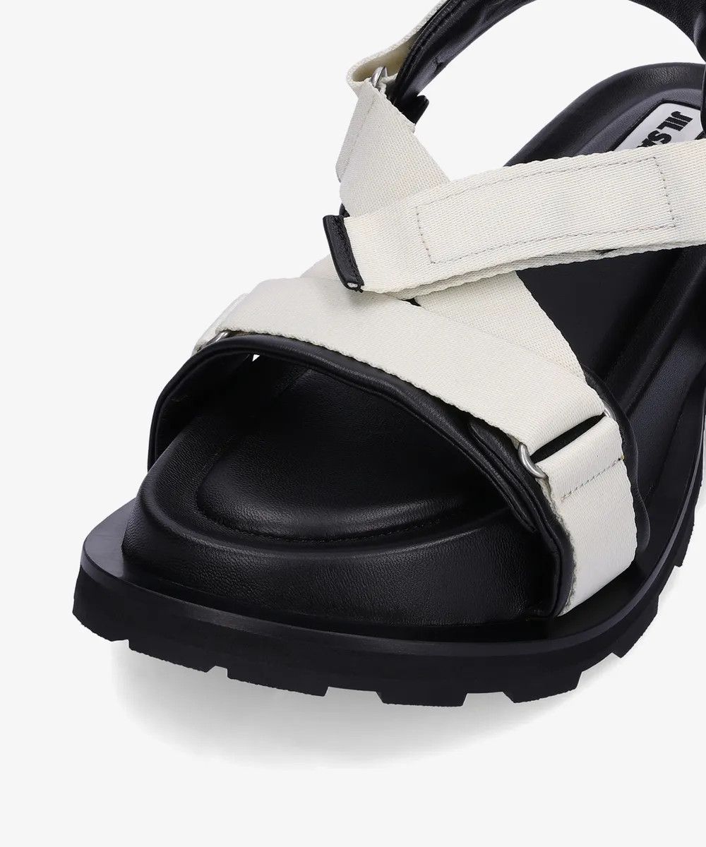 Jil Sander o1y1025 Sandals in Ivory Size US 8 / IT 38 - 3 Thumbnail
