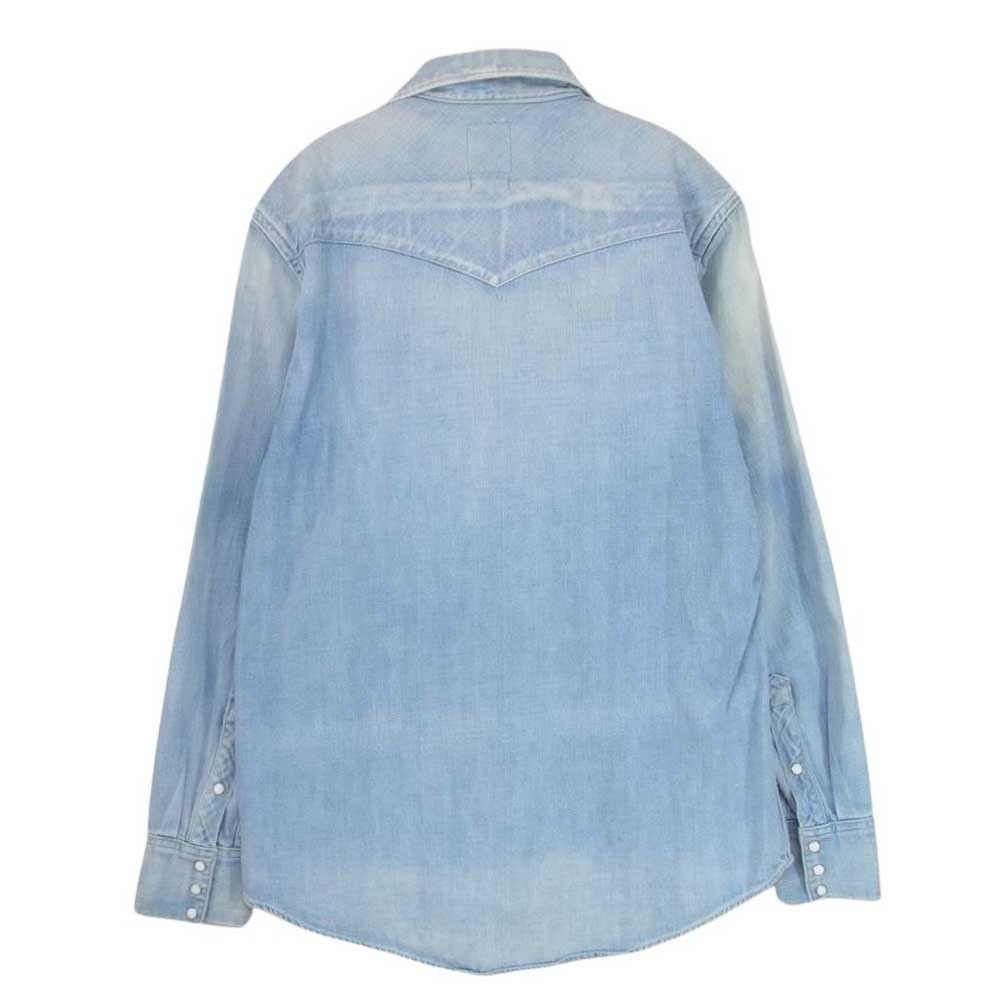Visvim VISVIM VISVIM 16SS SOCIAL SCULPTURE SHIRT L/S denim western Size US S / EU 44-46 / 1 - 2 Thumbnail