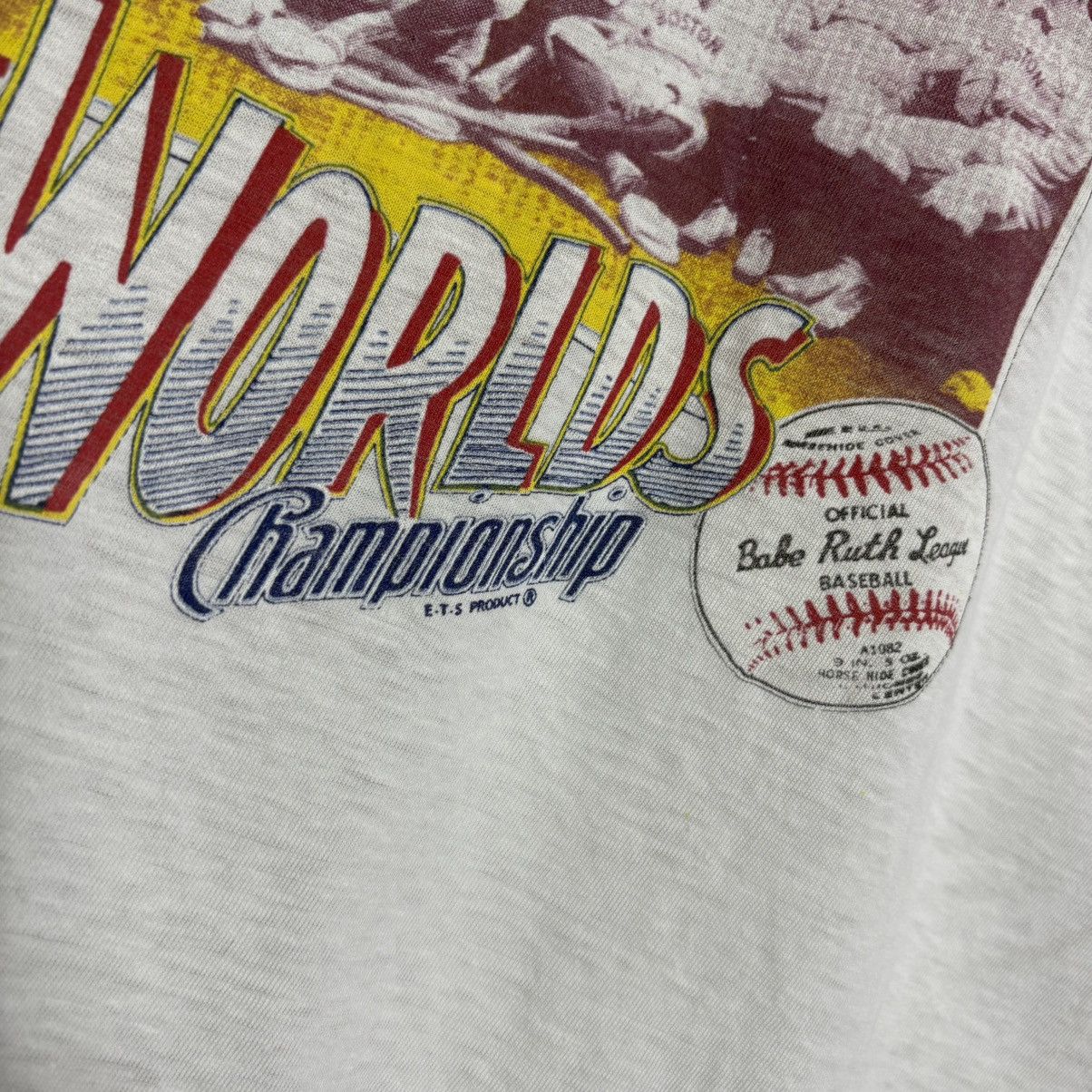 MLB × Vintage Vintage 90s Texas Rangers Championship MLB Baseball T-Shirt Size US XL / EU 56 / 4 - 3 Thumbnail