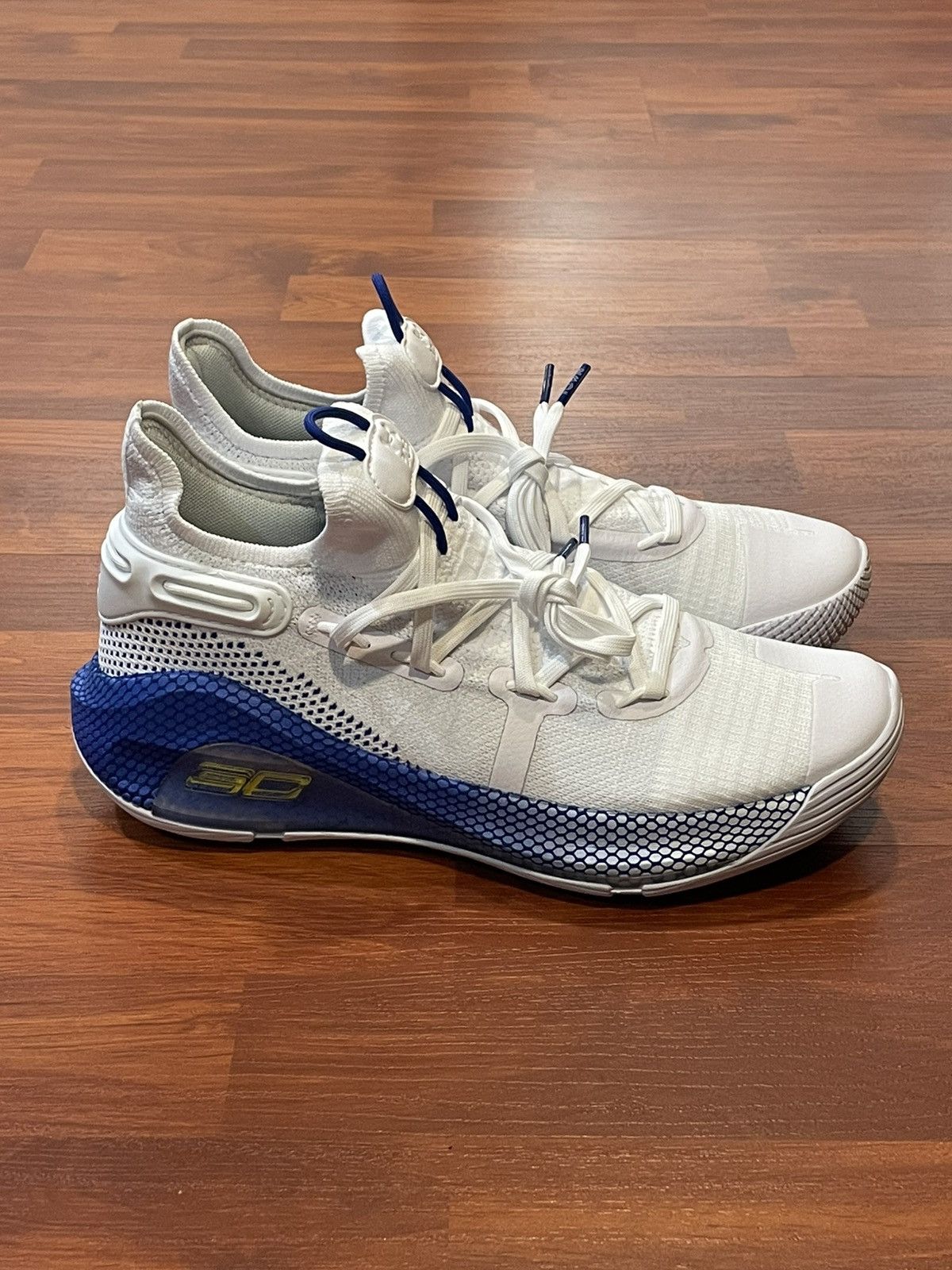 Under Armour Under Armour Curry 6 GS ‘Dub Nation’ (size 4.5y/wmns 6) Size US 6 / IT 36 - 1 Thumbnail