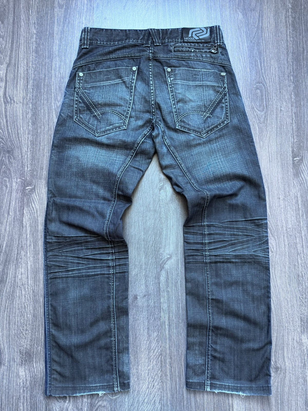 Japanese Brand × Vintage Y2K Vintage Japanese Brand Mogul 094 Washed Avantgarde Pants Size US 31 - 6 Thumbnail