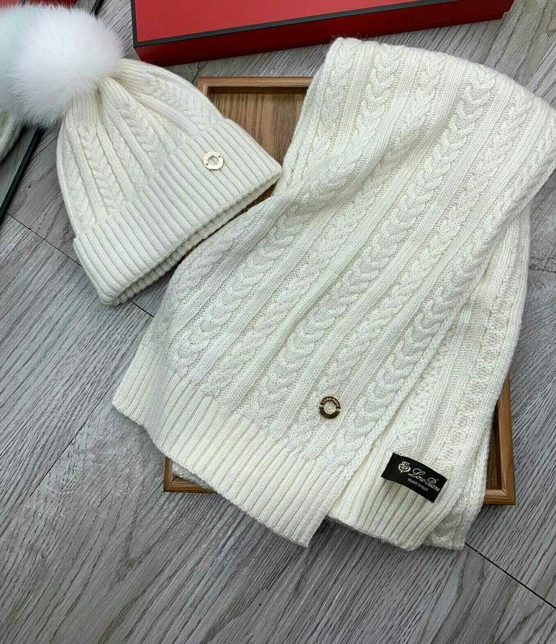 Loro Piana LORO PIANA A set of knit hats and scarves Size ONE SIZE - 1 Thumbnail