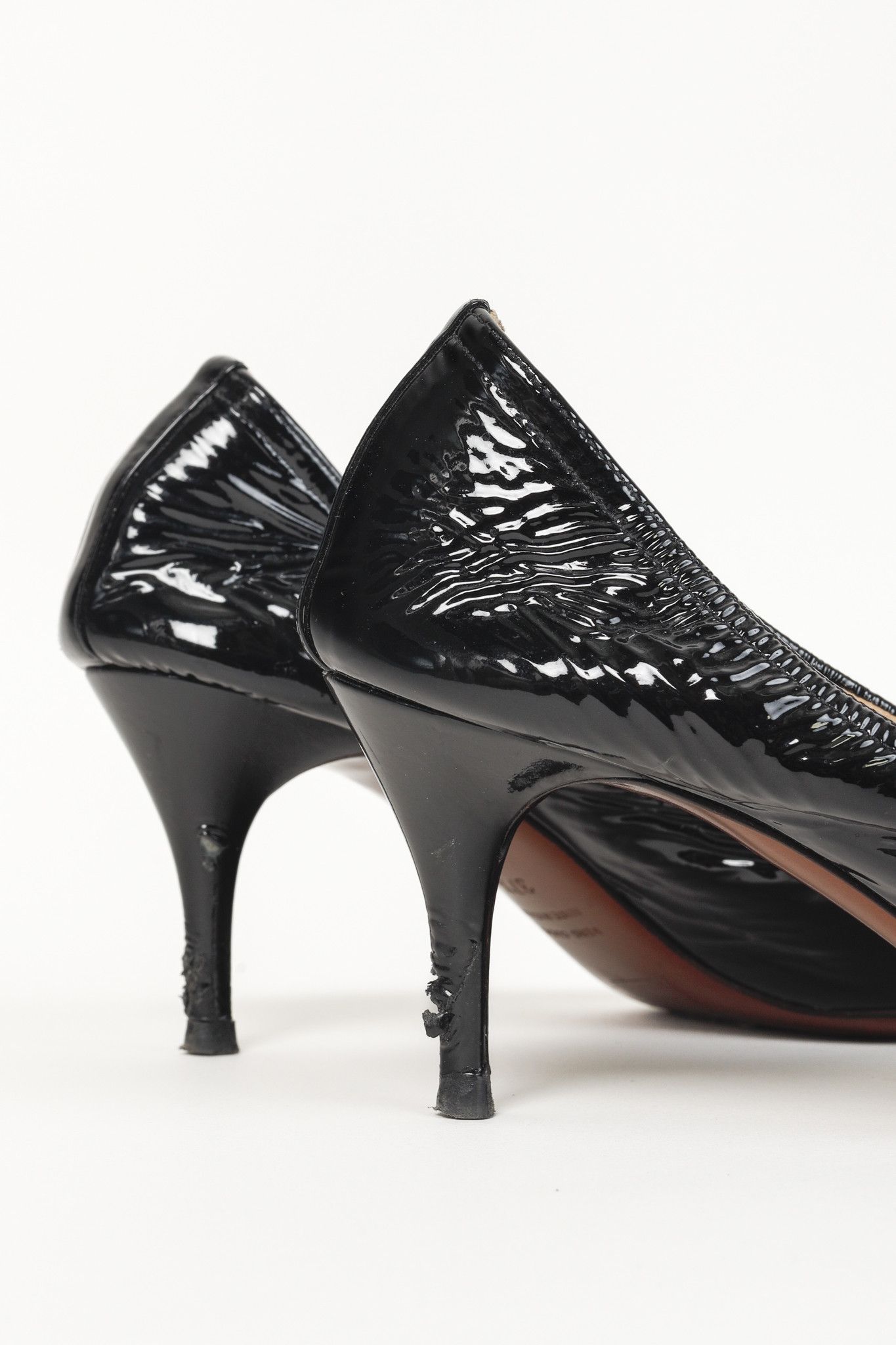 Lanvin Lanvin Black Patent Low Heel Ballet Pump Size US 7 / IT 37 - 7 Thumbnail