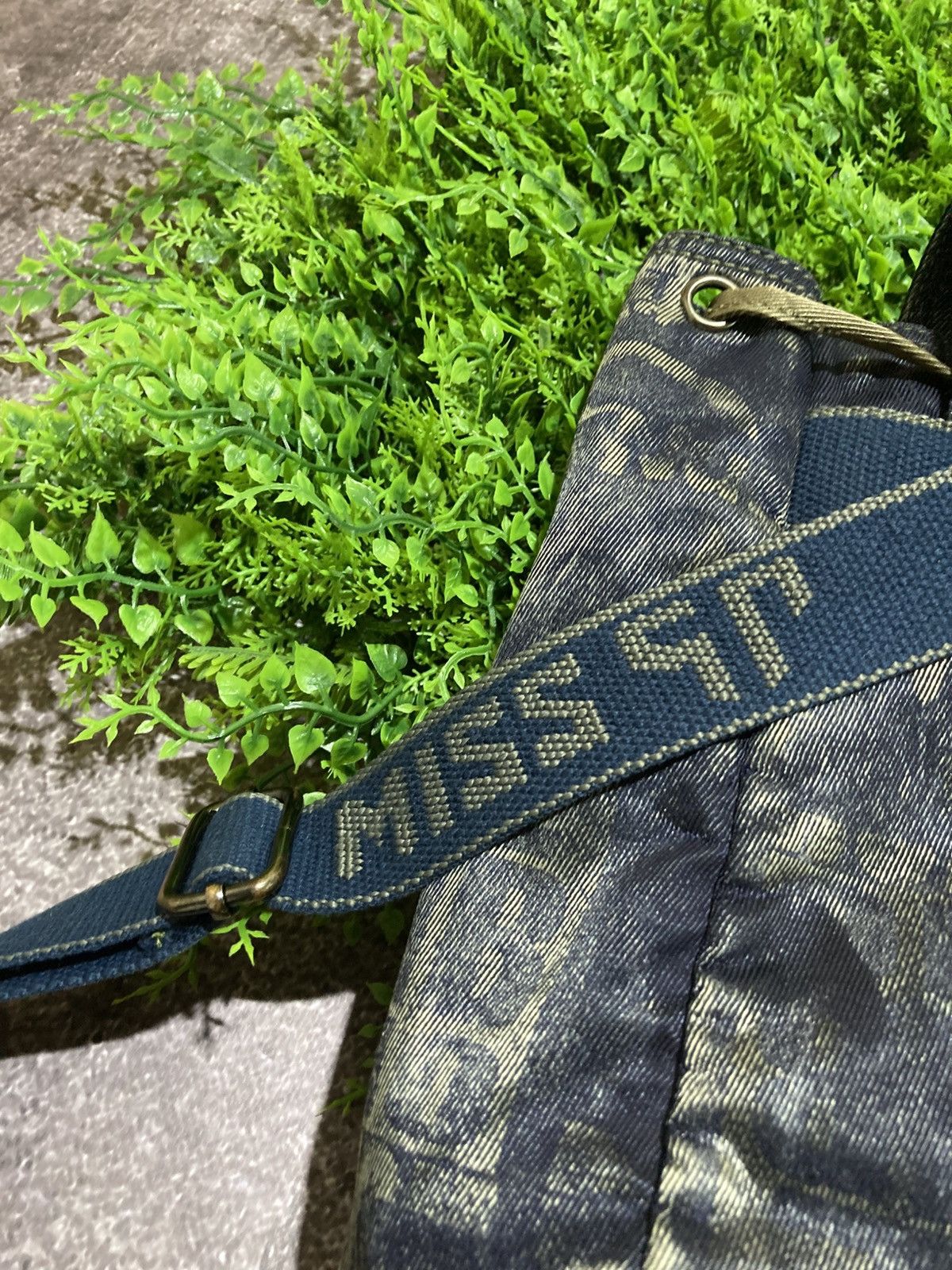 Miss Sixty Vintage Miss Sixty Archive Backpack Denim Printed Bag Y2K Size ONE SIZE - 13 Thumbnail