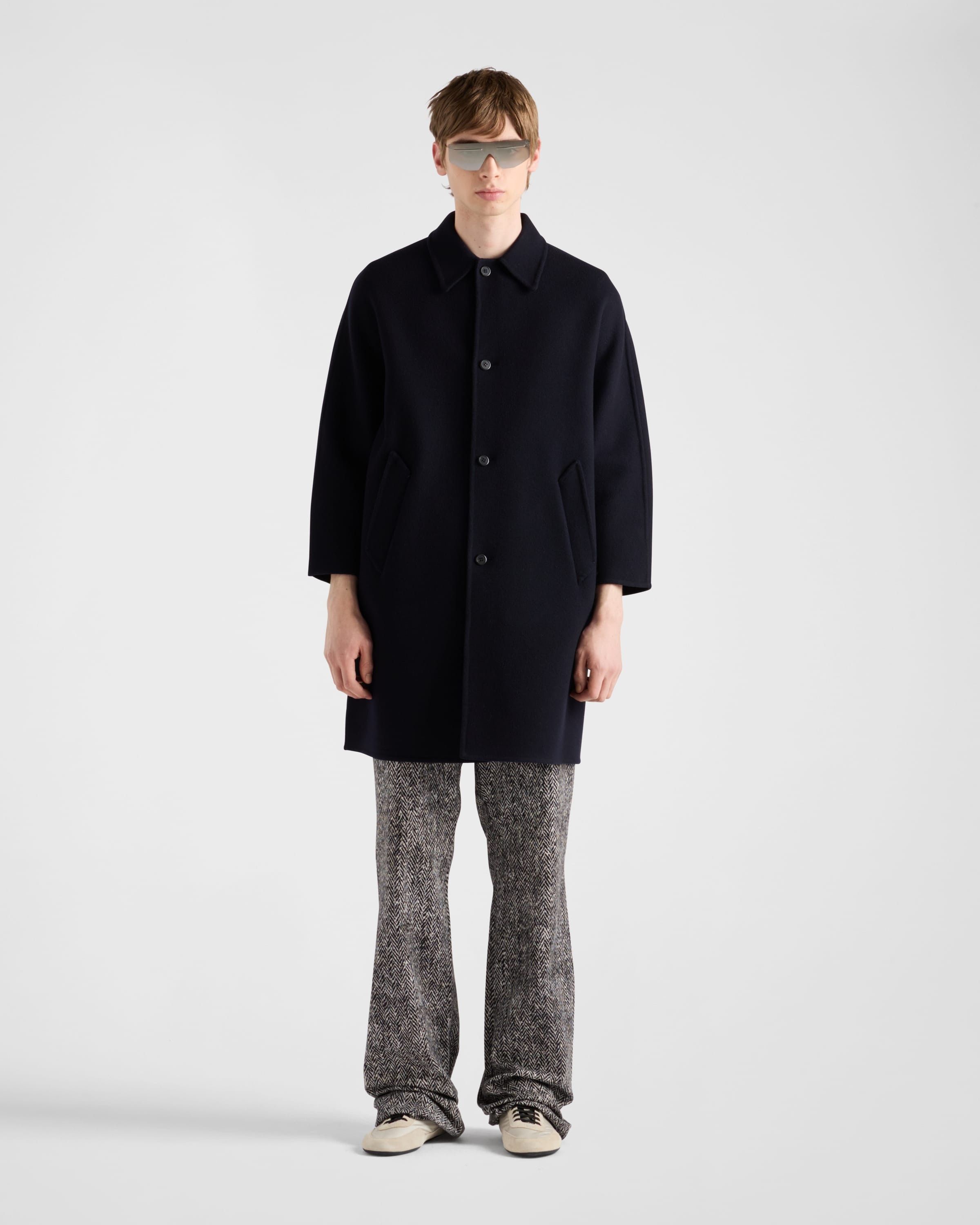 Prada o1bcso1str1025 Printed Cotton Gabardine Pants in Grey Size US 36 / EU 52 - 2 Thumbnail