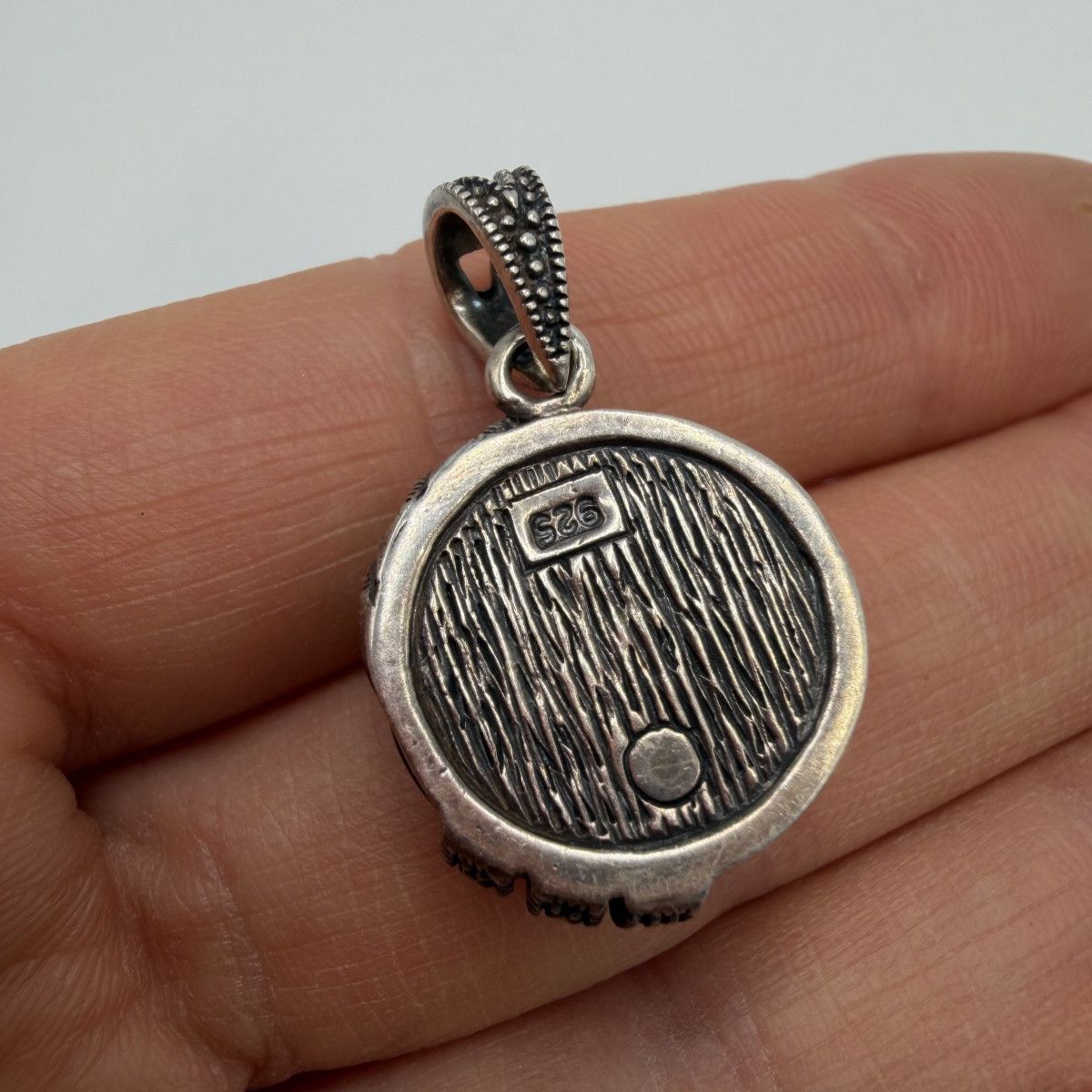 Sterling Silver Vintage 925 Sterling Silver Pendant Size ONE SIZE - 4 Thumbnail