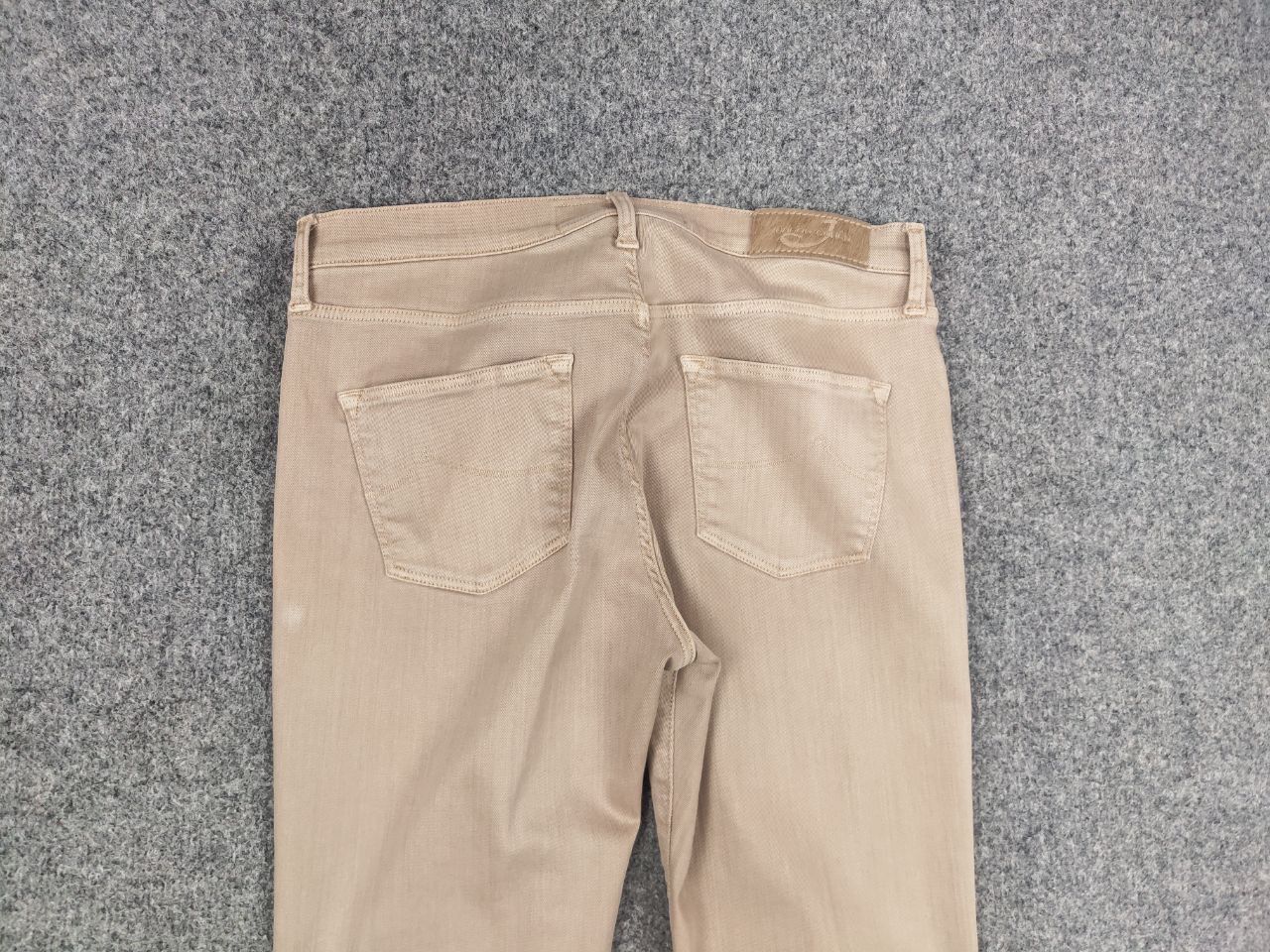 Jacob Cohen Jacob Cohen Italy Design kimberly Slim Fit beige denim Jeans Size 30" / US 8 / IT 44 - 7 Thumbnail