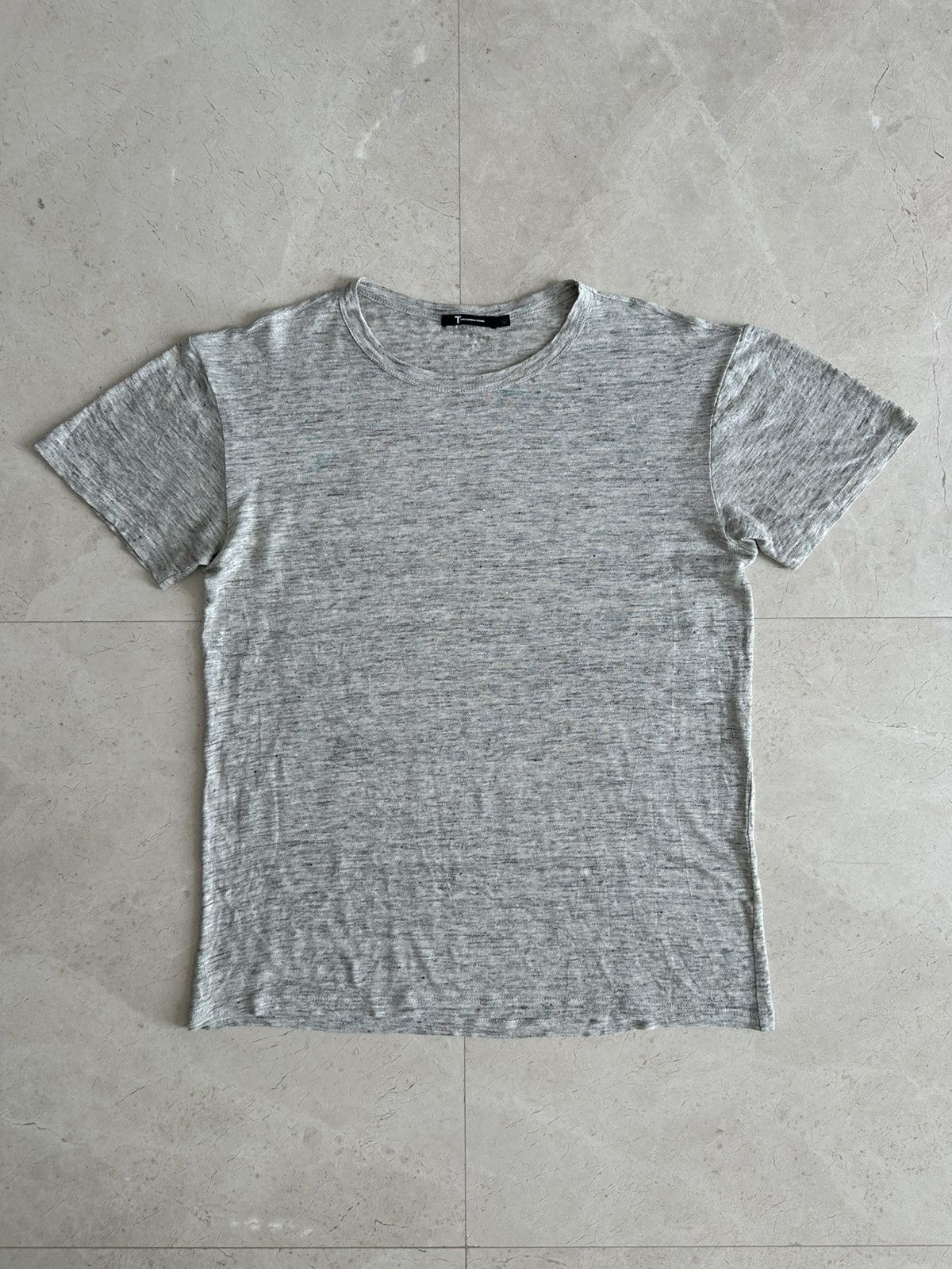 Alexander Wang Heather Linen T-Shirt Size US XS / EU 42 / 0 - 1 Thumbnail