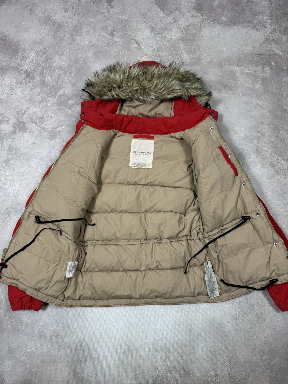 Denim & Supply Ralph Lauren PRL Denim Company Vintage Women's Down Jacket Size M / US 6-8 / IT 42-44 - 12 Thumbnail