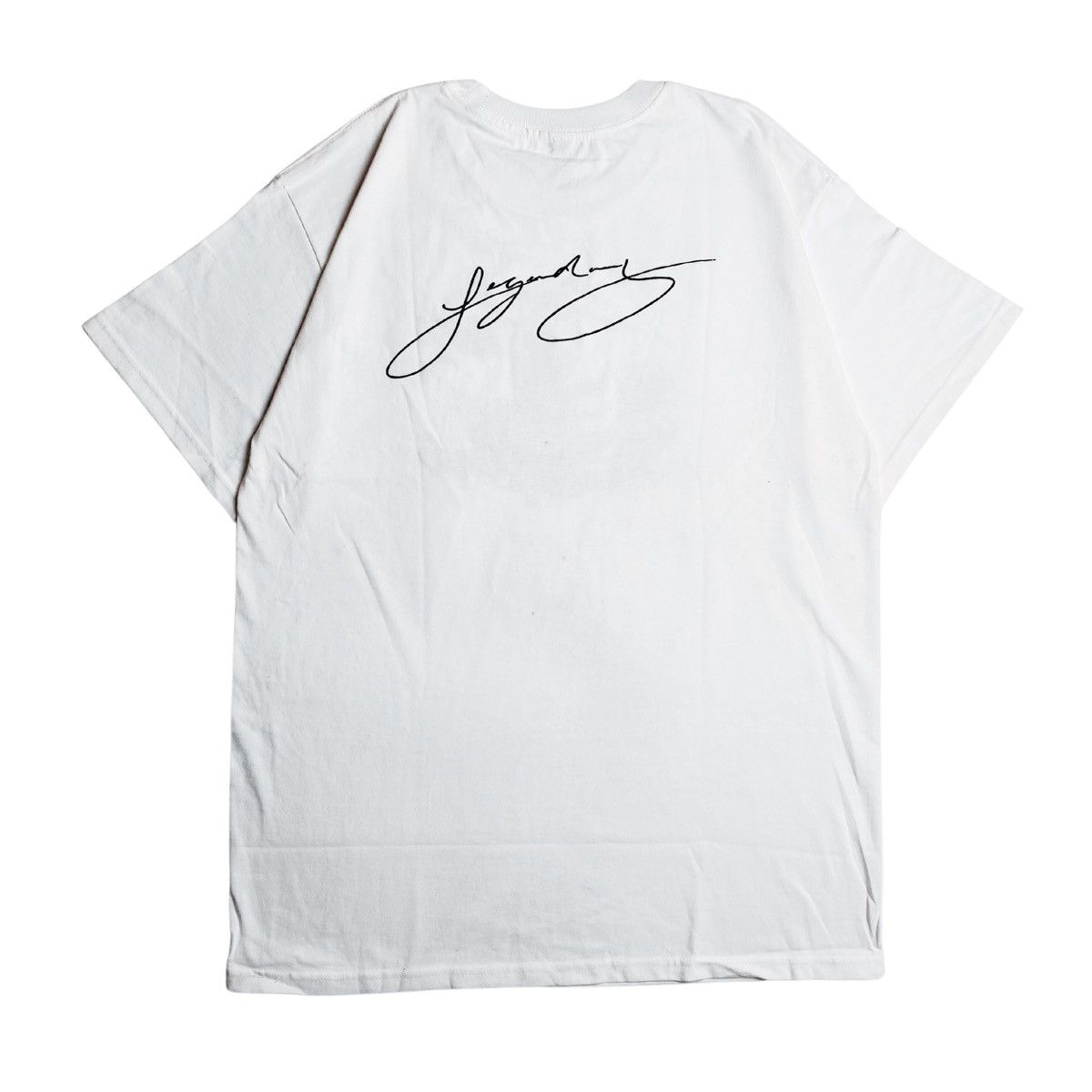 Band Tees Tyga - White Shirt Size US XL / EU 56 / 4 - 4 Thumbnail