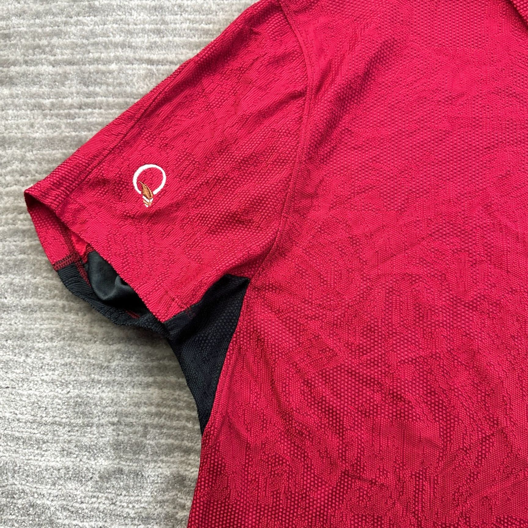 Nike Nike Tiger Woods Polo Shirt Mens Large Red Dri-Fit ADV Short Sleeve Golf Casual Vintage No Size US L / EU 52-54 / 3 - 4 Thumbnail