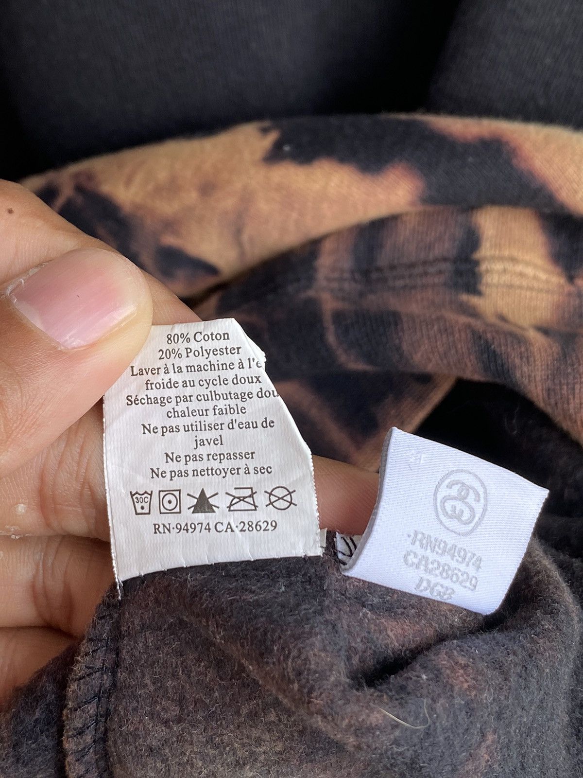 Stussy × Vintage XX Stussy Lion Rasta Flamed Hoodies / Travis Scott Size US L / EU 52-54 / 3 - 15 Thumbnail
