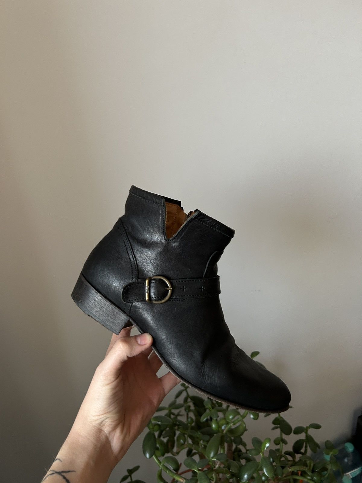 靴 Fiorentini +Baker side zip boots guidi Fiorentini + Baker Fiorentini + Baker Side-Zip Leather Boot (Guidi