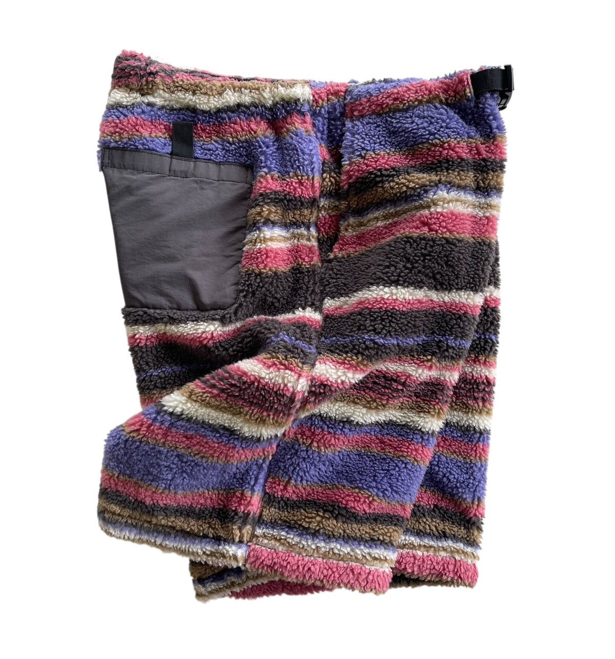 go slow caravan Multicolor Fleece Shorts Pants Size US 34 / EU 50 - 3 Thumbnail