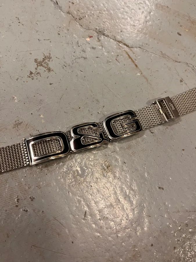Dolce & Gabbana AW2007 Dolce & Gabbana Stainless Steel D&G Bracelet Size ONE SIZE - 6 Thumbnail