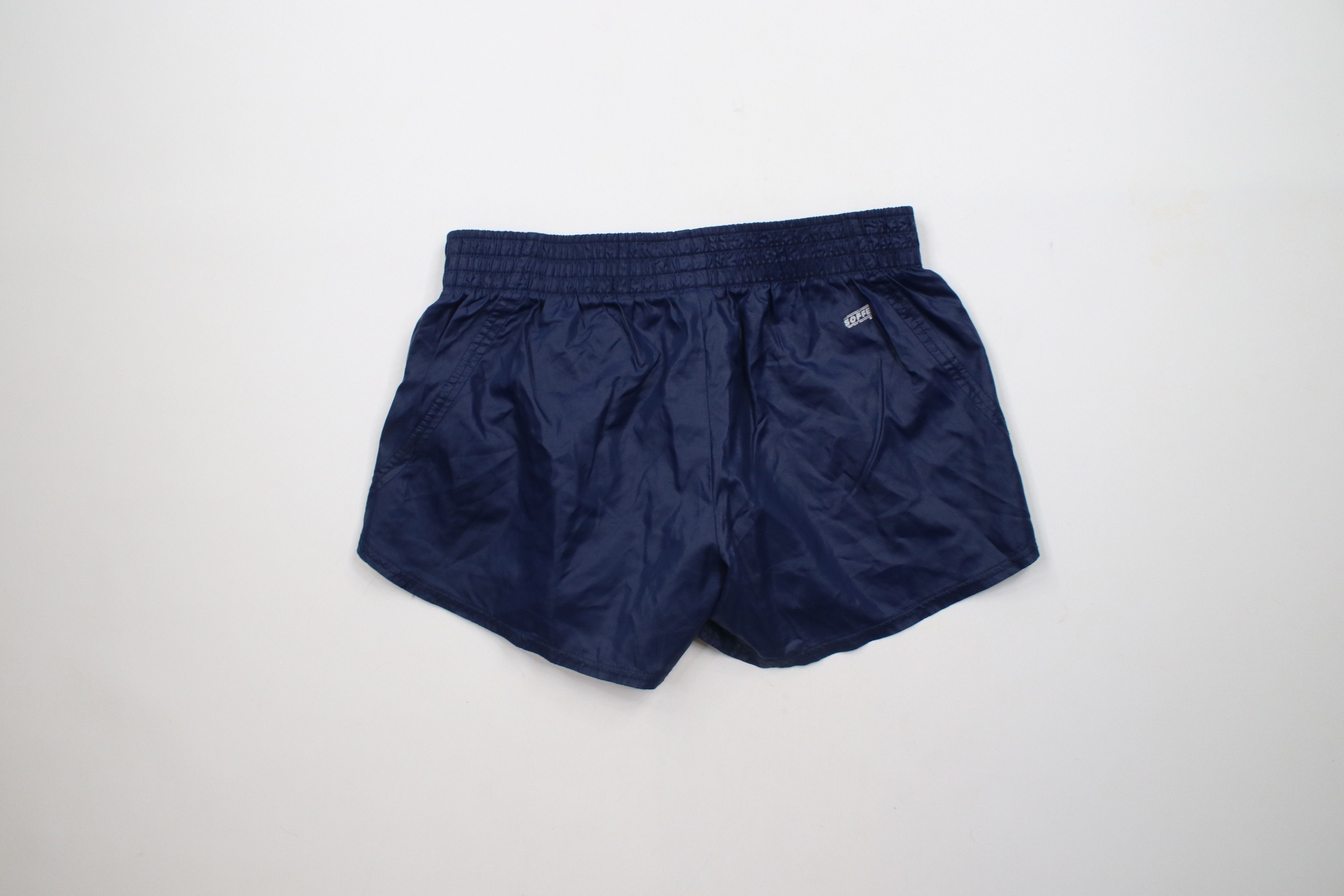 Vintage Vintage 90s University of Michigan Shorts Baggies Blue Nylon Size US 30 / EU 46 - 7 Thumbnail