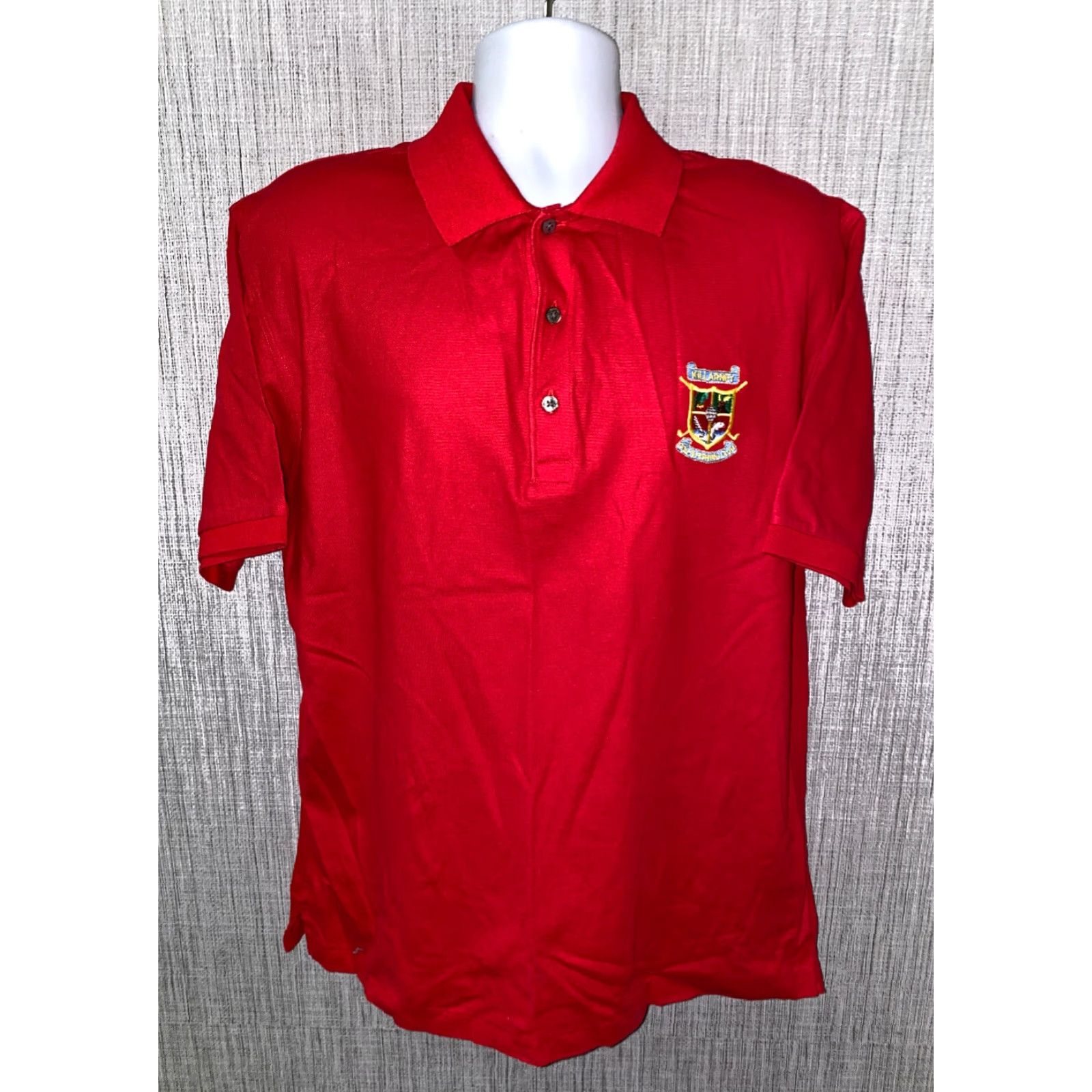 Lyle & Scott Lyle & Scott Mens Polo Shirt Golf Red Size L 2-Ply Double Mercerised Shirt Mens Red Golf Polo Lyle & Scott Size US L / EU 52-54 / 3 - 2 Thumbnail
