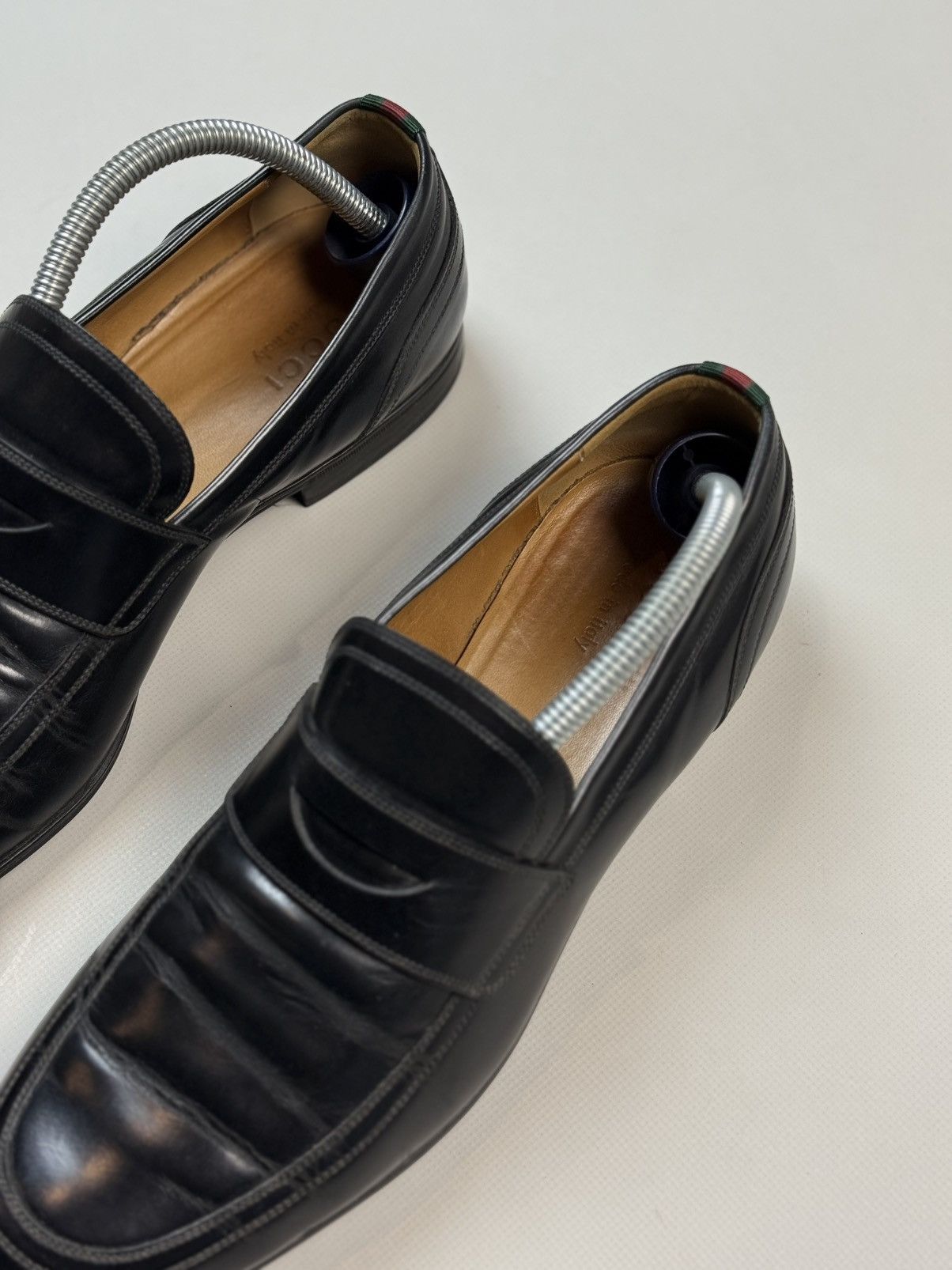 Gucci Gucci Men’s Leather Penny Loafers Formal Shoes Size US 8.5 / EU 41-42 - 12 Thumbnail