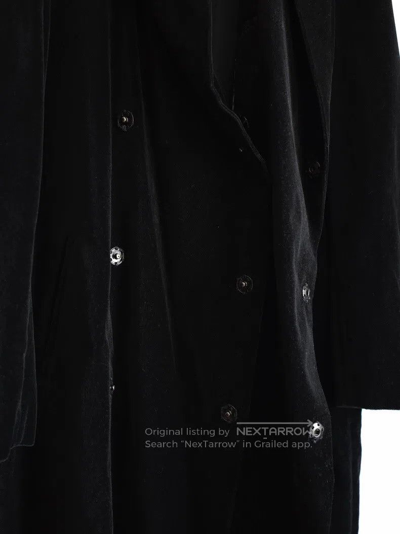 Yohji Yamamoto Yohji Yamamoto Snap Velvet Hooded Coat Size US L / EU 52-54 / 3 - 7 Thumbnail