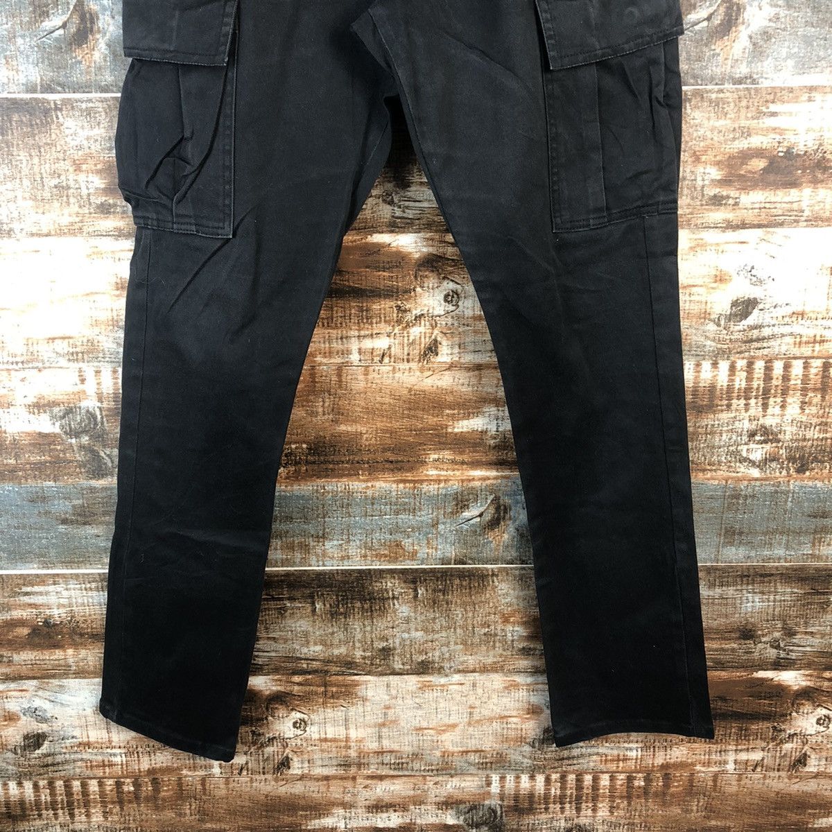 Japanese Brand DL Zip Five Dark Blue Cargo Multipocket Pants #C701 Size US 30 / EU 46 - 6 Thumbnail