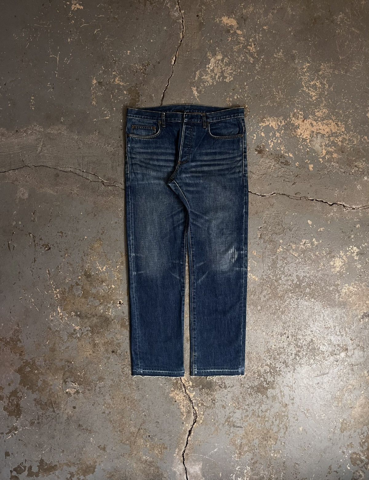 Dior × Hedi Slimane AW07 “Navigate” Clawmark Jeans Size US 34 / EU 50 - 1 Thumbnail