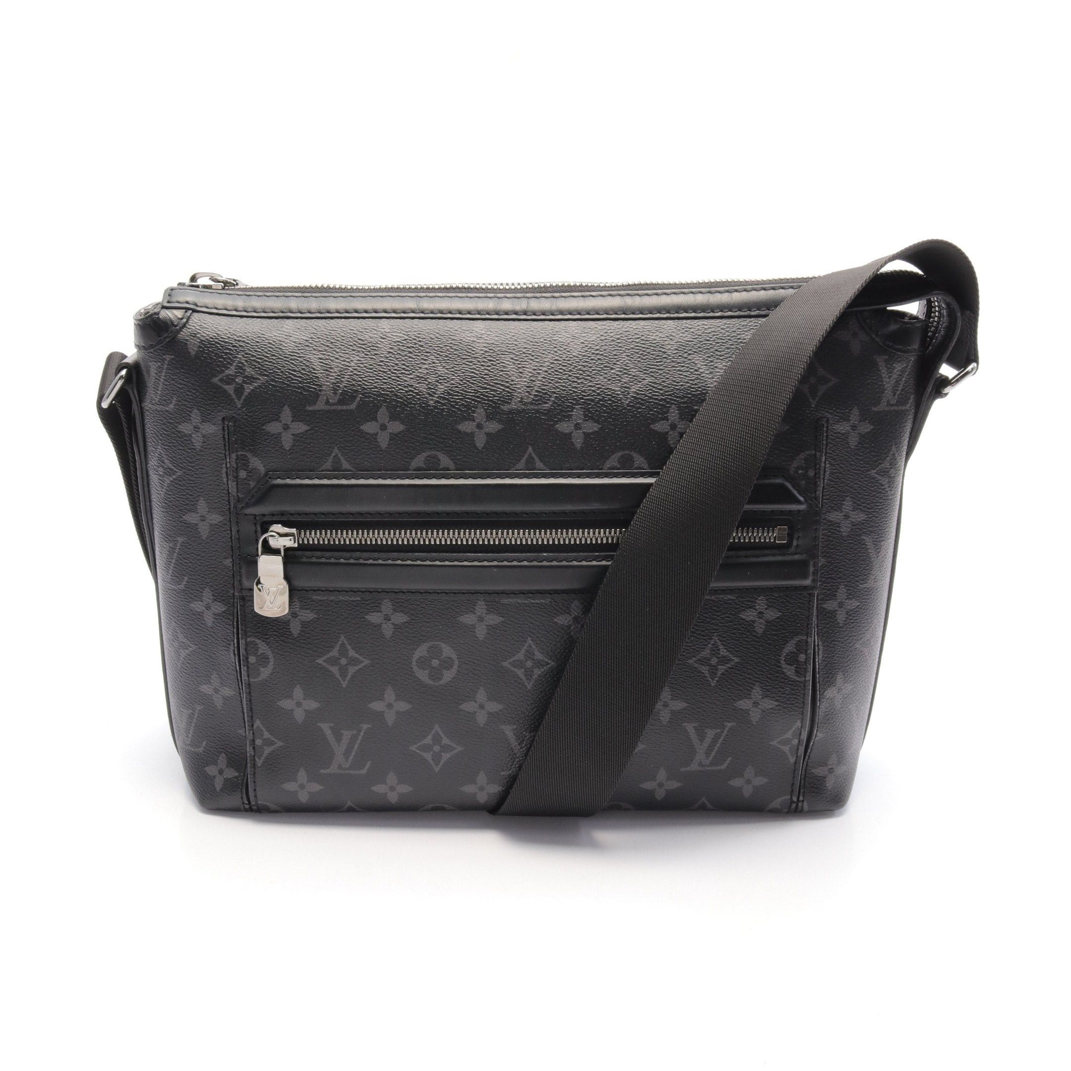 Louis Vuitton Louis Vuitton Odysse Messenger Pm Monogram Eclipse Shoulder Bag Leather Black Size ONE SIZE - 1 Thumbnail