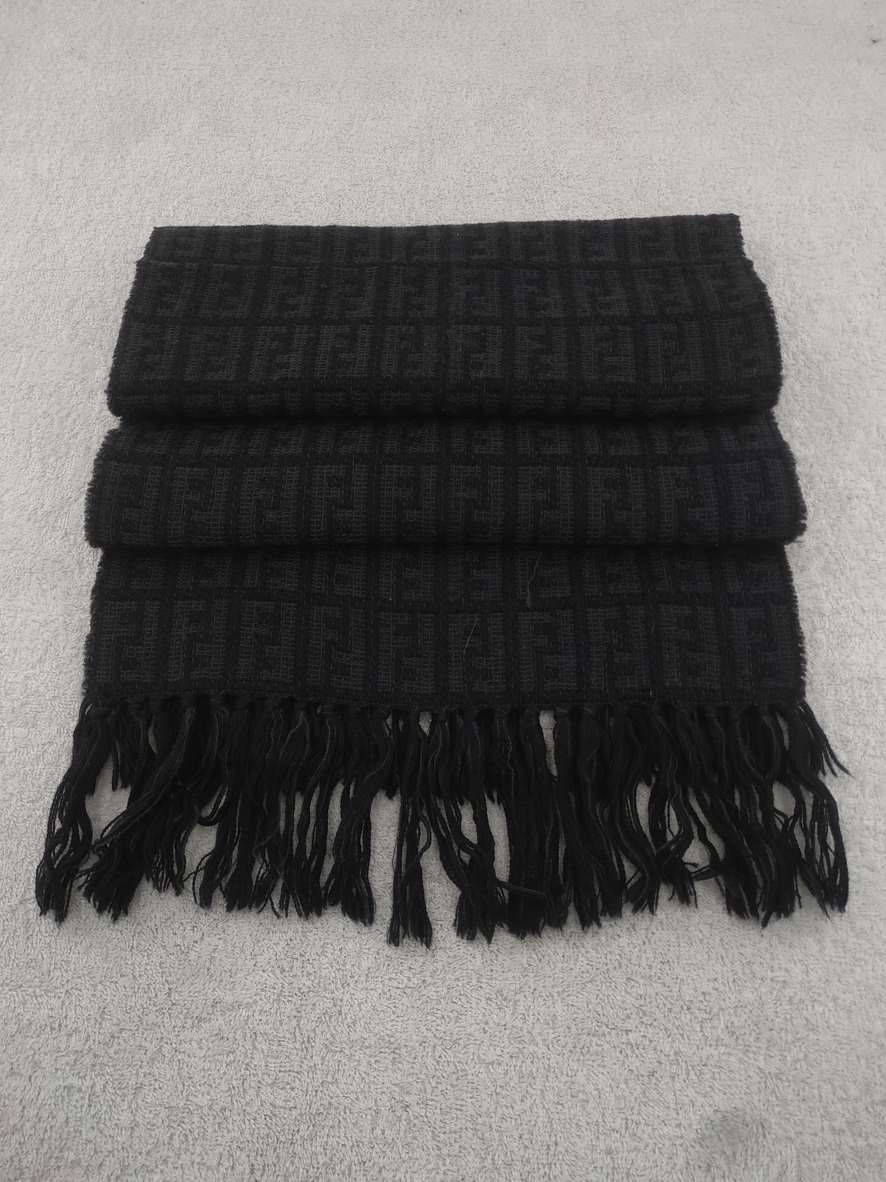 Fendi Vintage Fendi Wool Scarf/Muffler/Neckwear MF105 Size ONE SIZE - 2 Thumbnail
