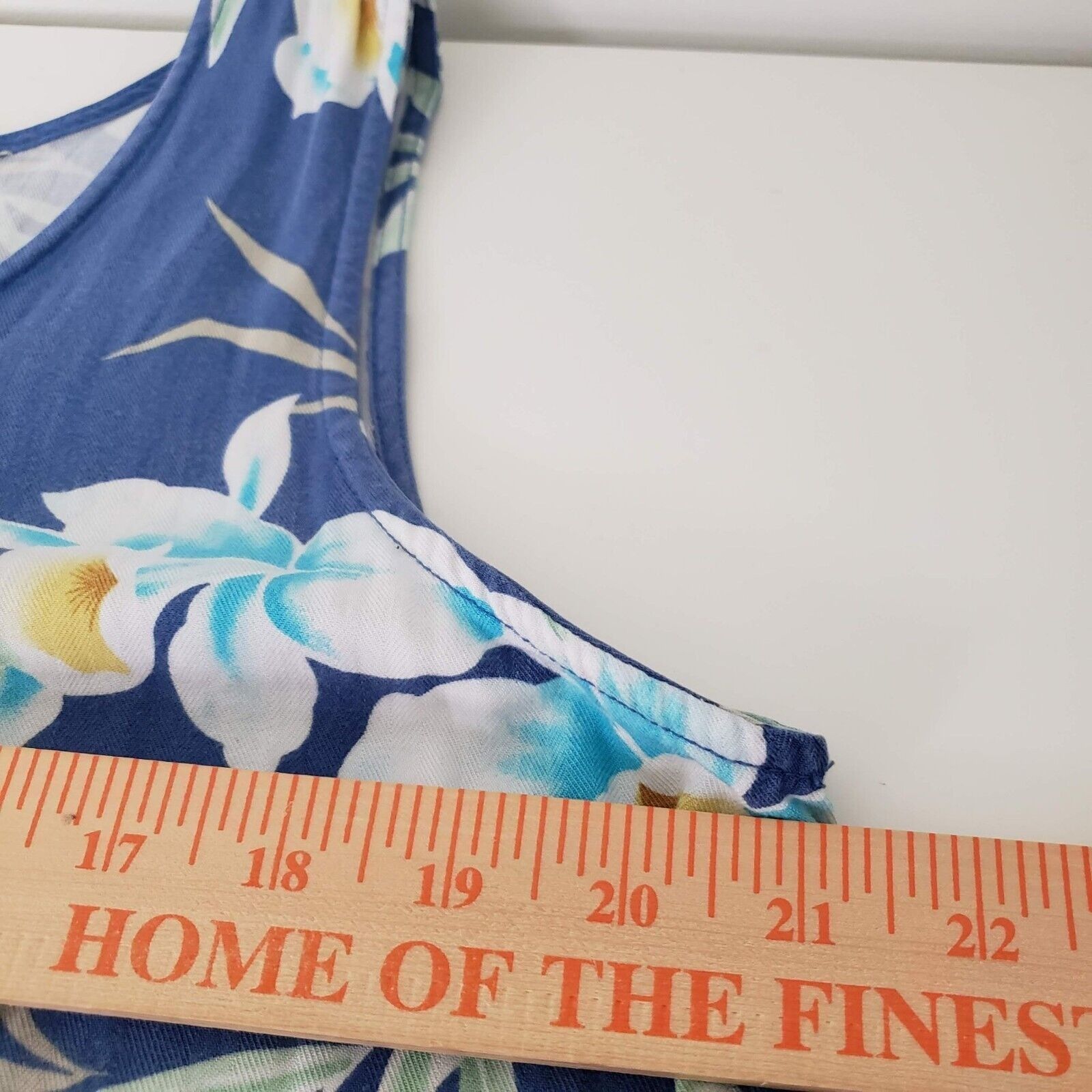 Designer Tahiti Reef Club Floral Hawaiian Dress Womens Size XL Tropic Size XL / US 12-14 / IT 48-50 - 12 Thumbnail