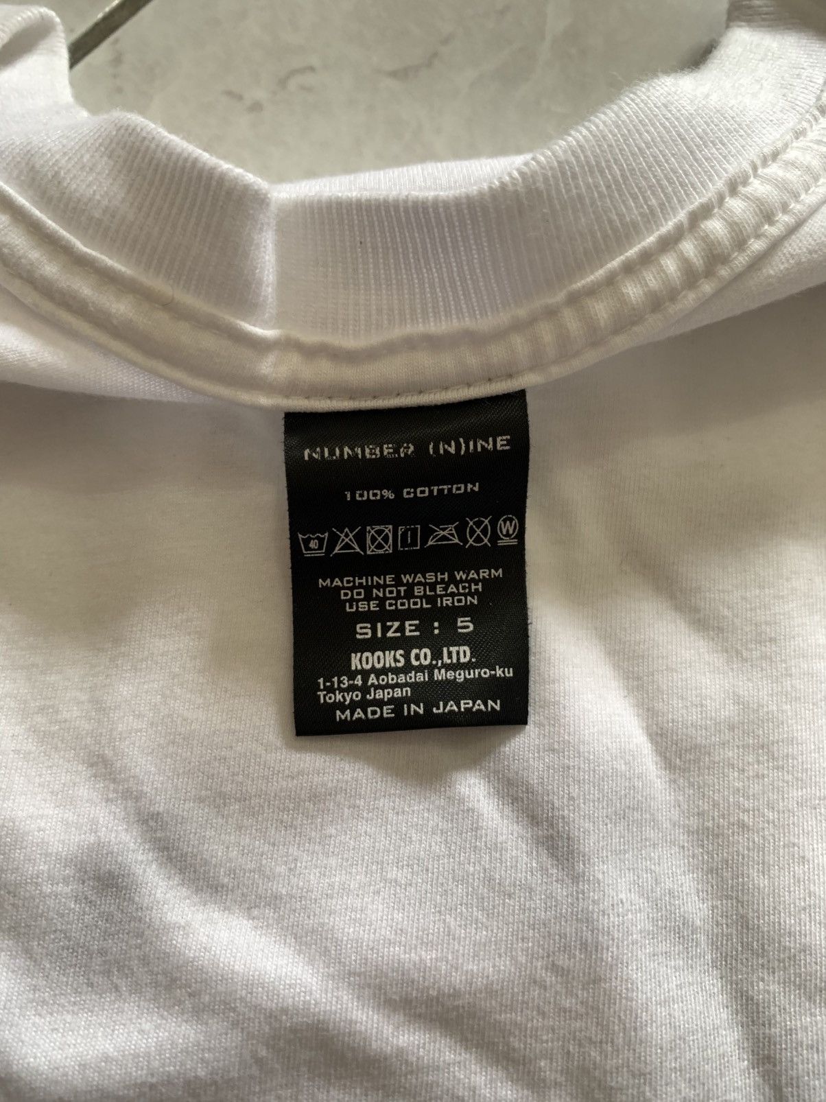 Japanese Brand Number Nine “Accept Loss Forever” Size US XL / EU 56 / 4 - 3 Thumbnail