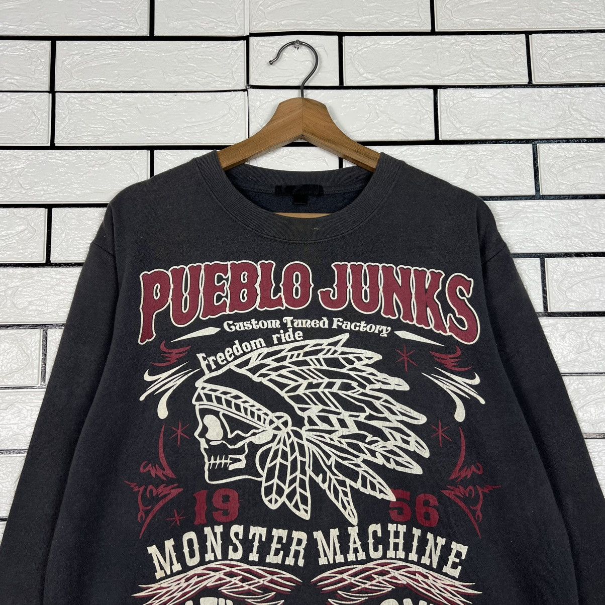 Other American Motorcycle Pueblo Junk Freedom Ride #3994-C182 Size US L / EU 52-54 / 3 - 2 Thumbnail