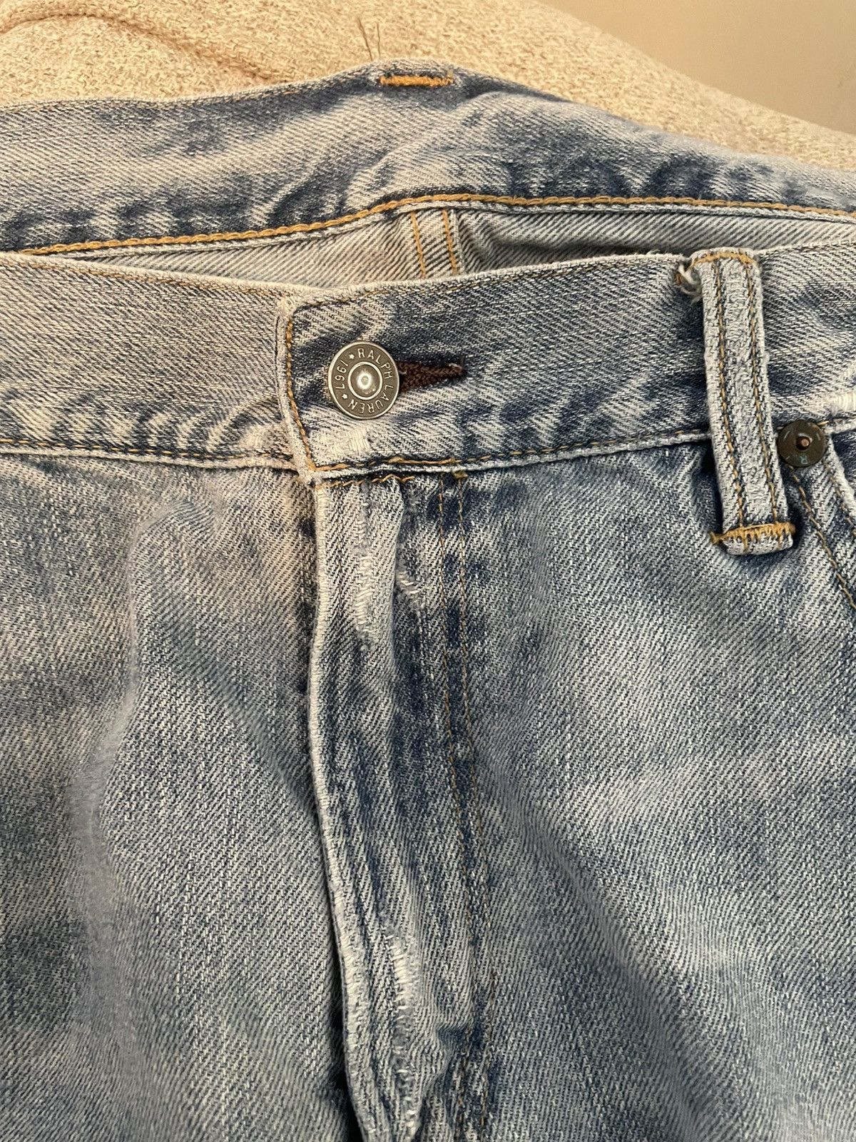 Polo Ralph Lauren Polo distressed washed denim Size US 35 - 5 Thumbnail