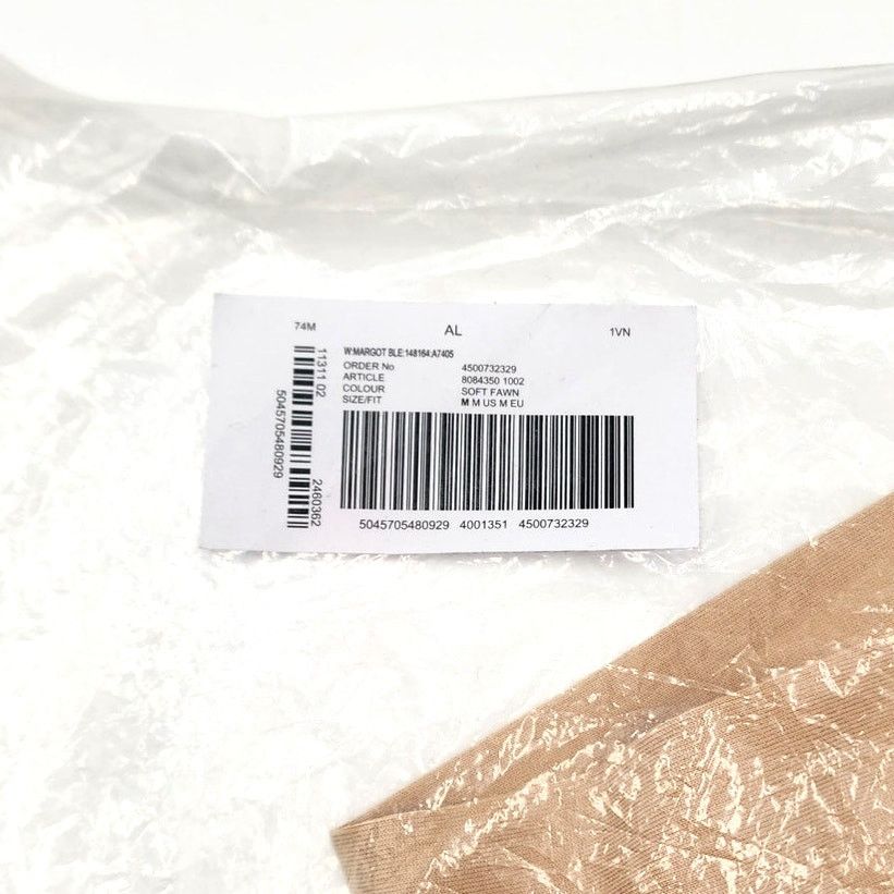 Burberry WOMEN'S BURBERRY SANTO LOGO T-SHIRT/SOFT FAWN/MEDIUM $480 Size M / US 6-8 / IT 42-44 - 25 Thumbnail