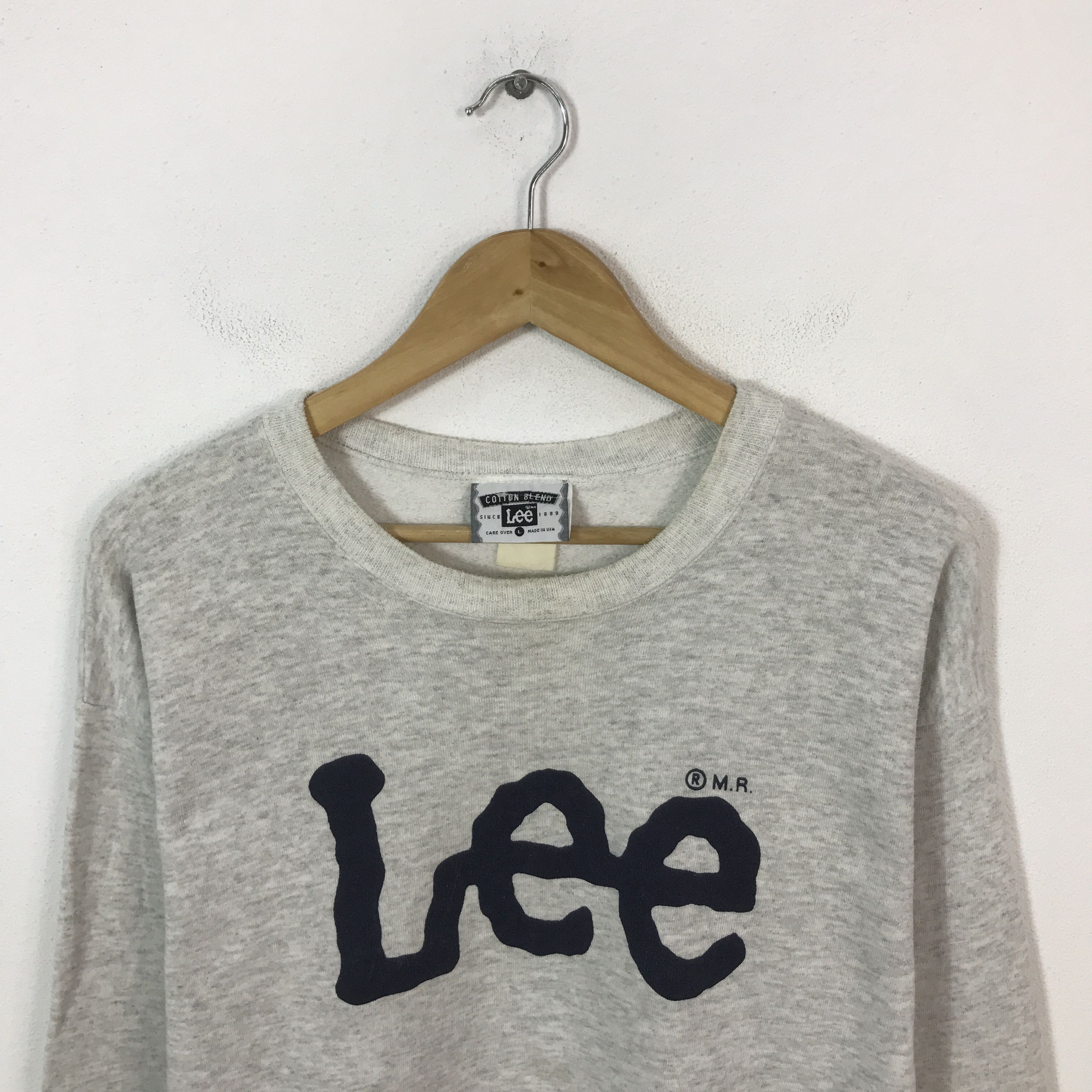 Lee Vintage Lee big Logo sweatshirt Size US L / EU 52-54 / 3 - 2 Thumbnail